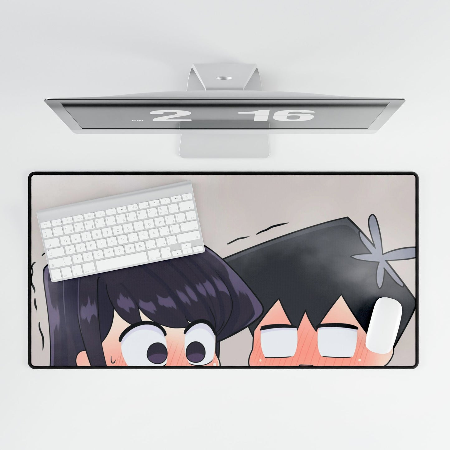 Anime Komi Can't Communicate Mouse Pad