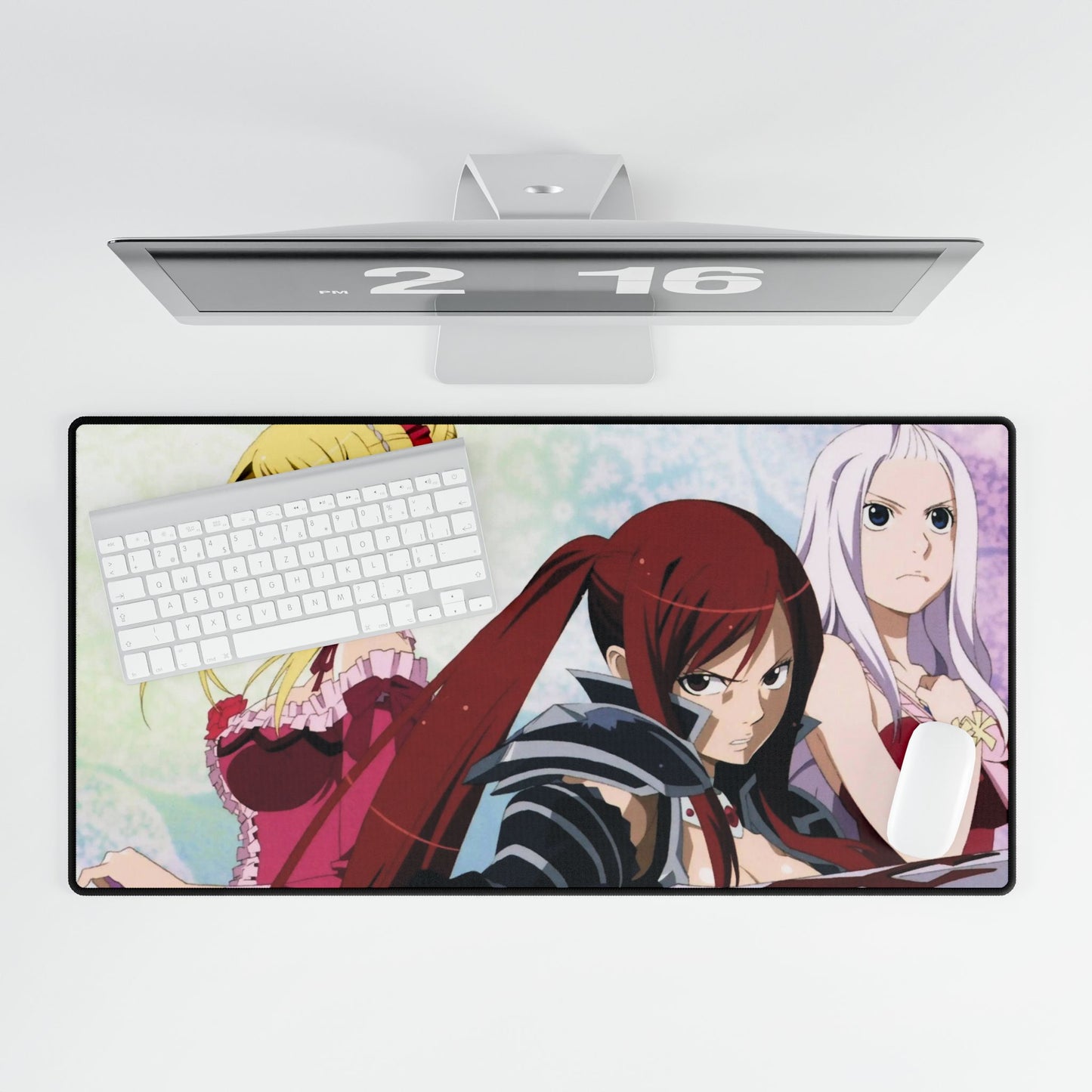 Fairy Tail Erza Scarlet, Lucy Heartfilia Mouse Pad
