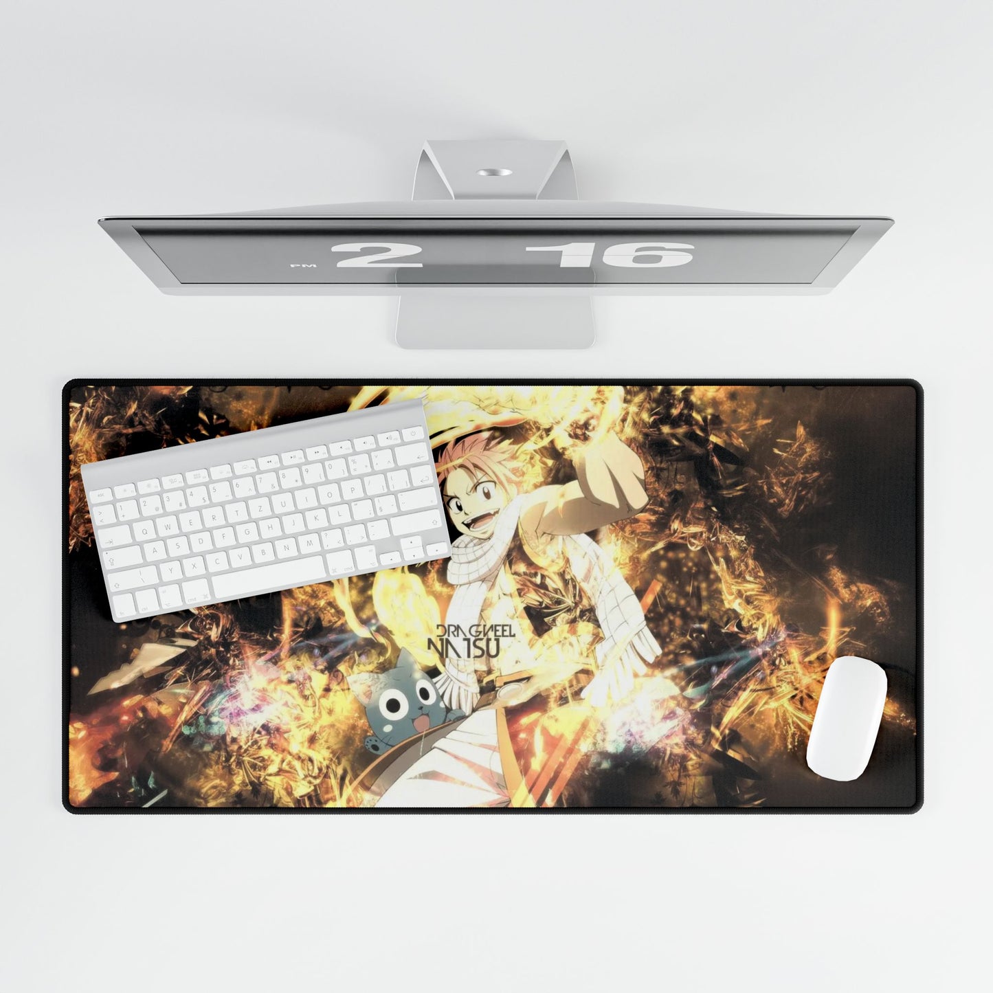 Natsu and Happy Mouse Pad