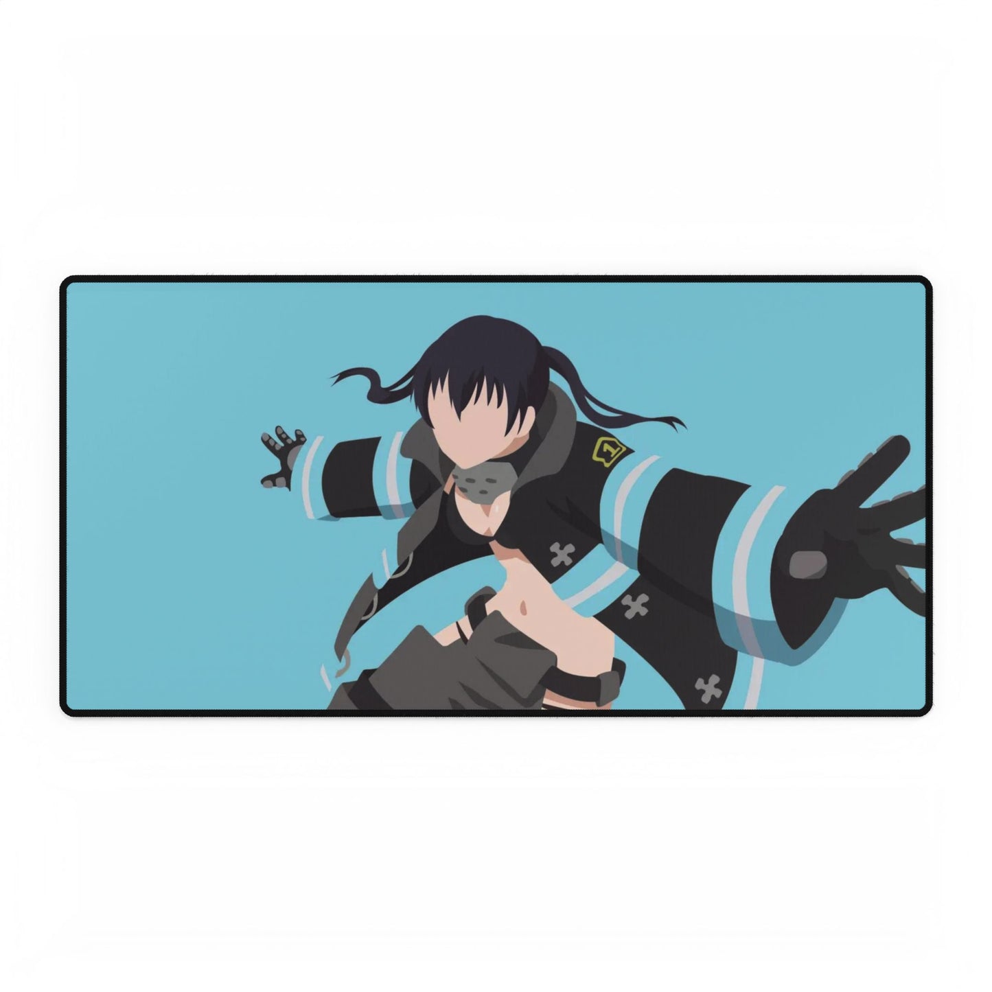 Tamaki Kotatsu from Fire Force Minimalistfor Dekstop Mouse Pad