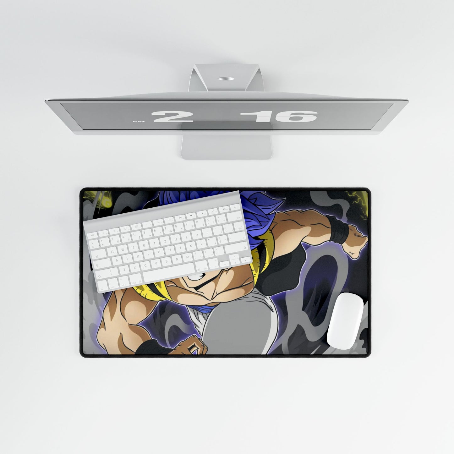 Gogeta Charges To Battle Mouse Pad