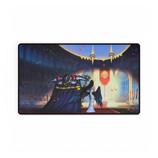 Albedo and Ainz Ooal Gown Mouse Pad
