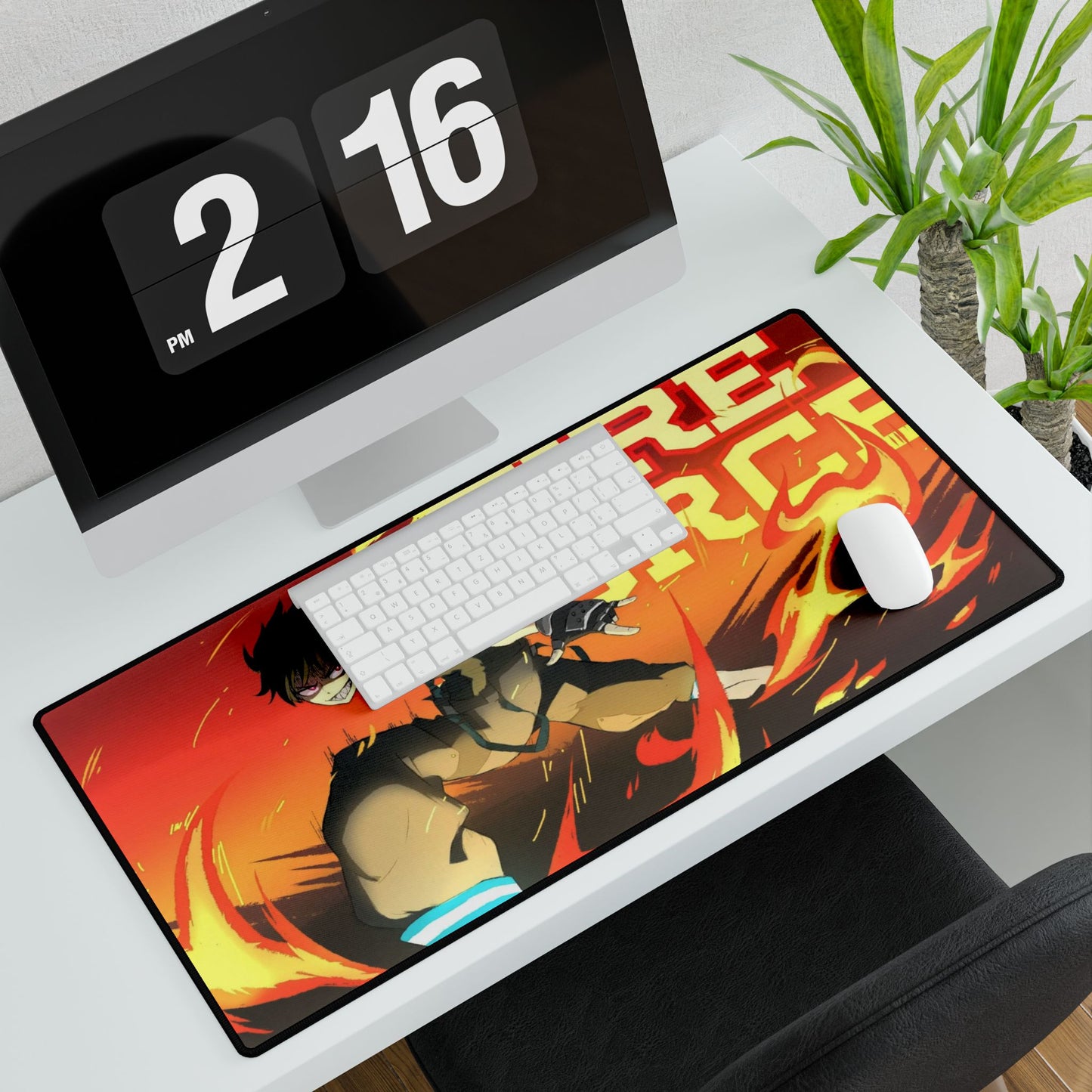 Anime Fire Force Mouse Pad