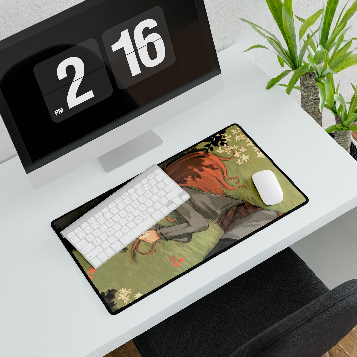 Anime Spice and Wolf Mouse Pad