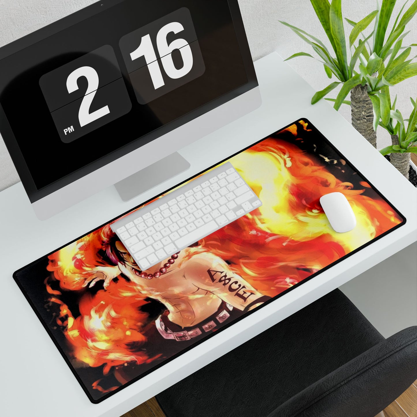 The fiery soul of portages d. ace Mouse Pad
