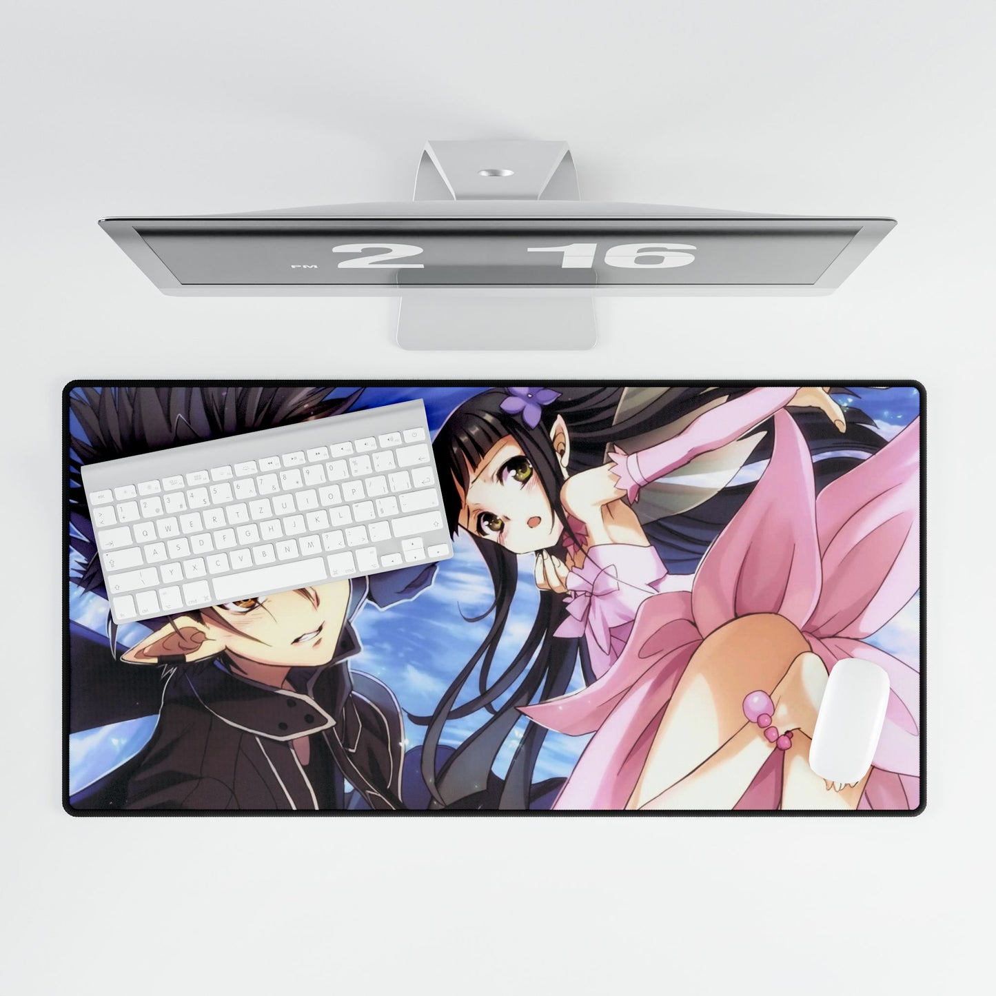 Kirito and Yui Mouse Pad