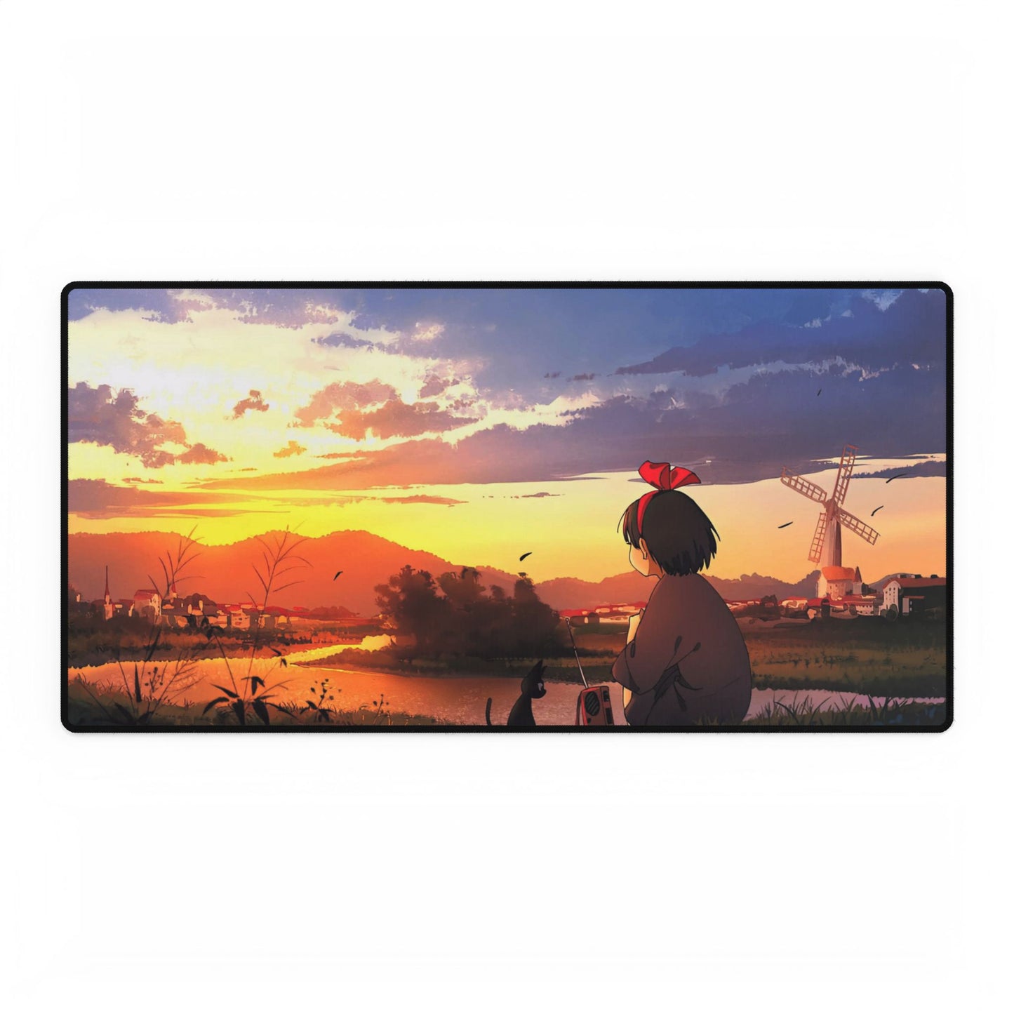 Sunset Kiki's Delivery Service Mouse Pad
