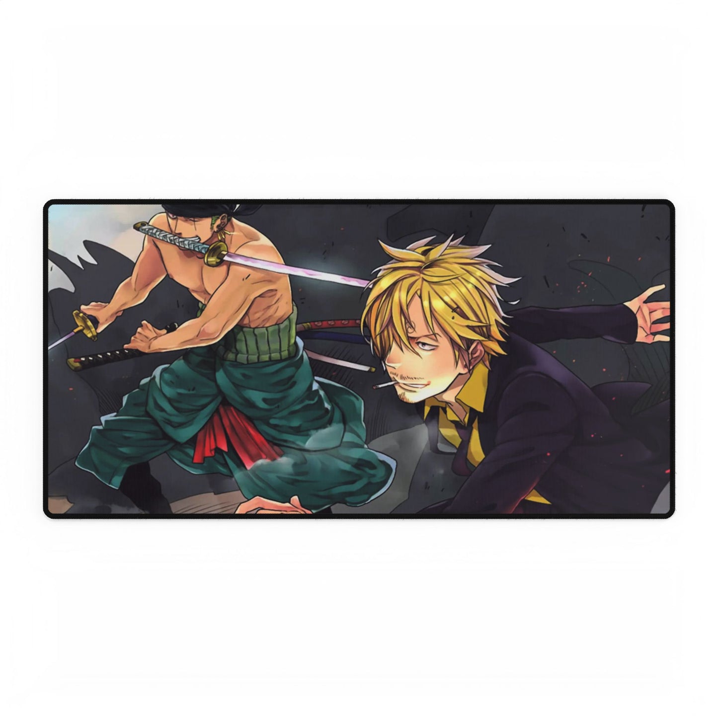 Roronoa Zoro and Sanji Mouse Pad