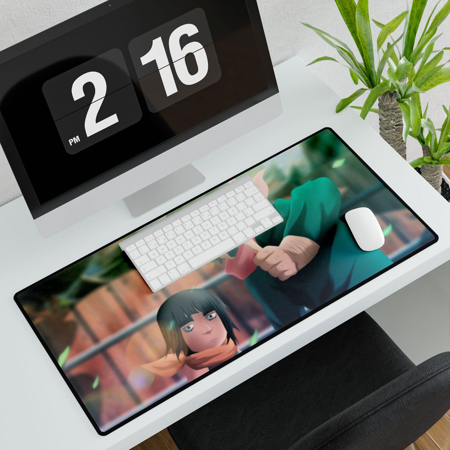 Might Duy and Might Guy Mouse Pad