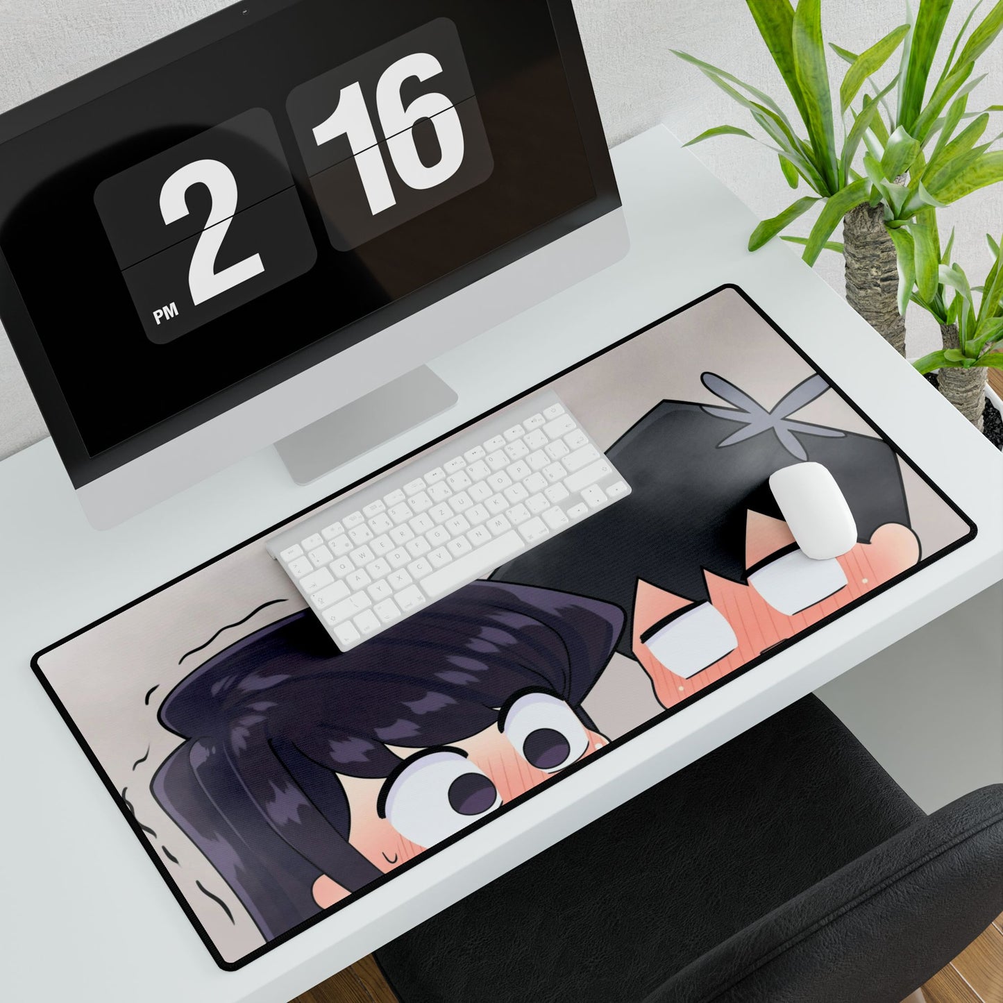 Anime Komi Can't Communicate Mouse Pad
