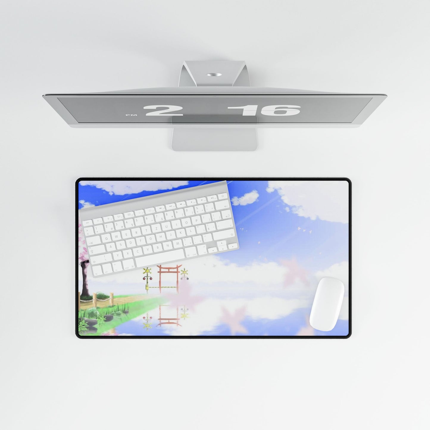 Blossom in the Wind Mouse Pad