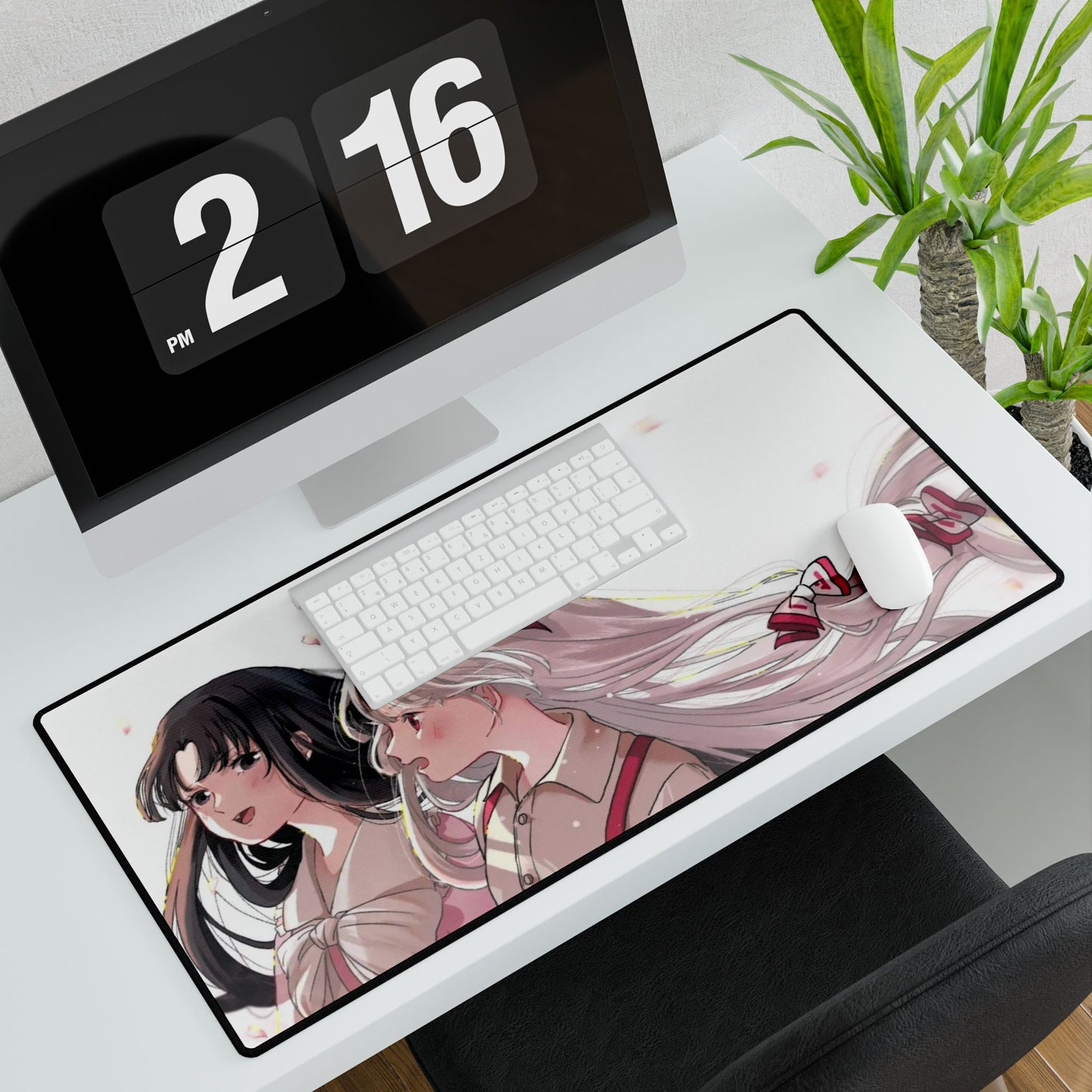 Fujiwara no Mokou & Kaguya Houraisan Mouse Pad
