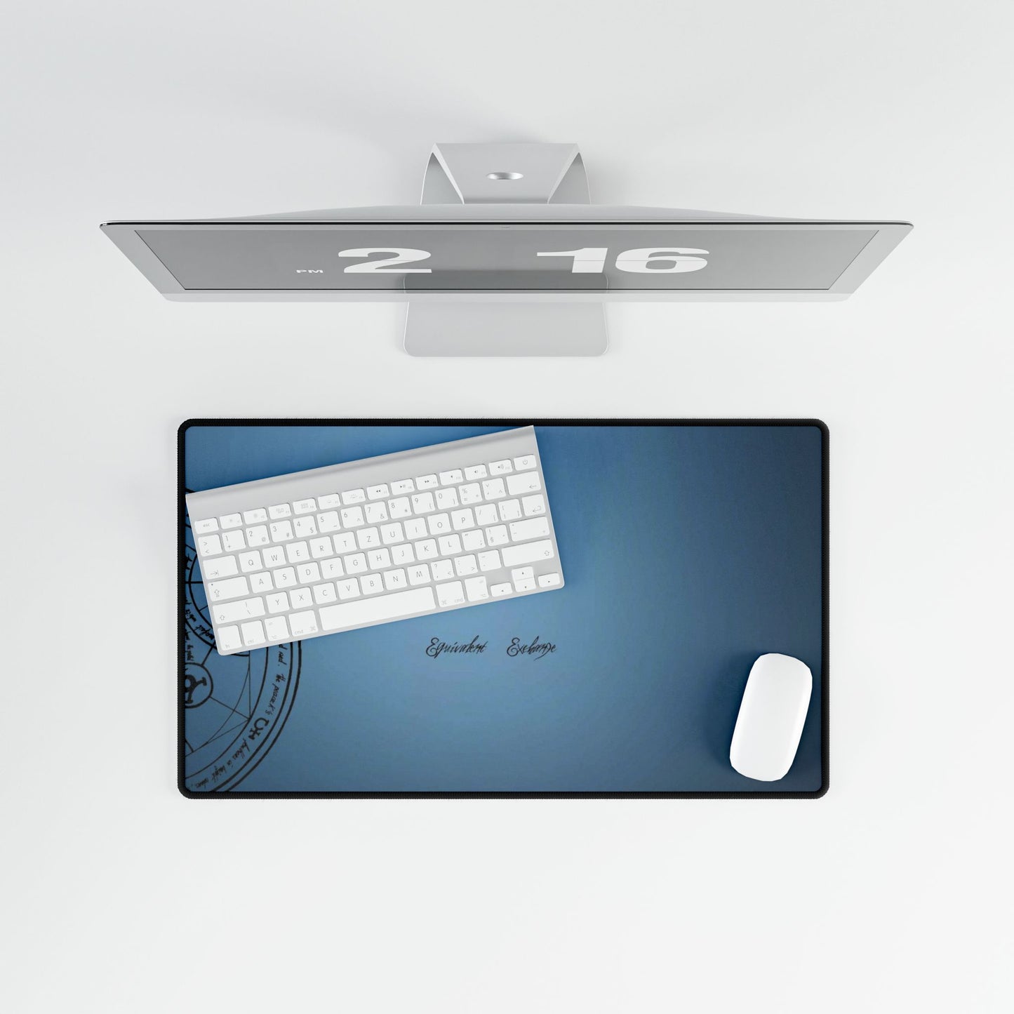 human transmutation circl Mouse Pad