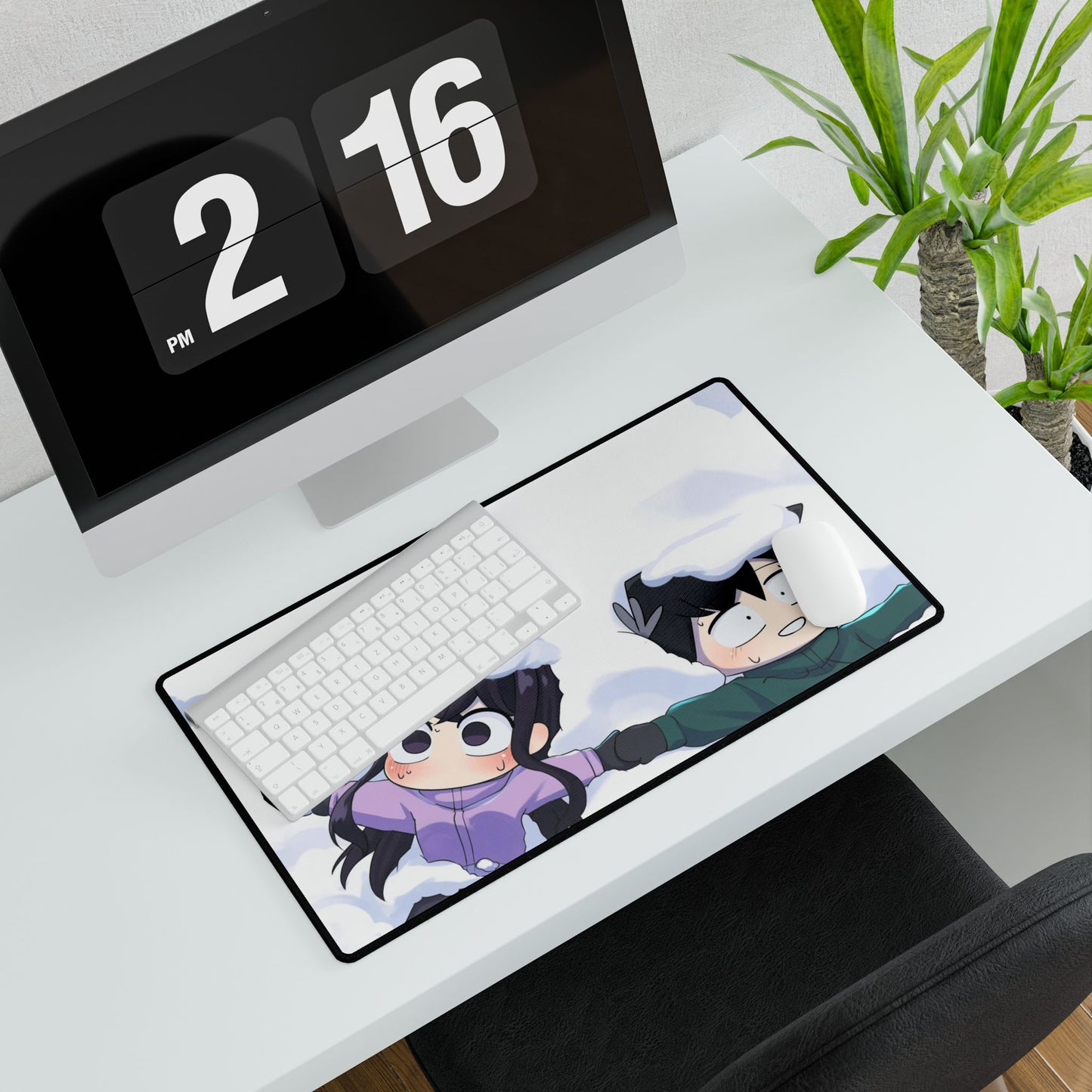 Anime Komi Can't Communicate Mouse Pad