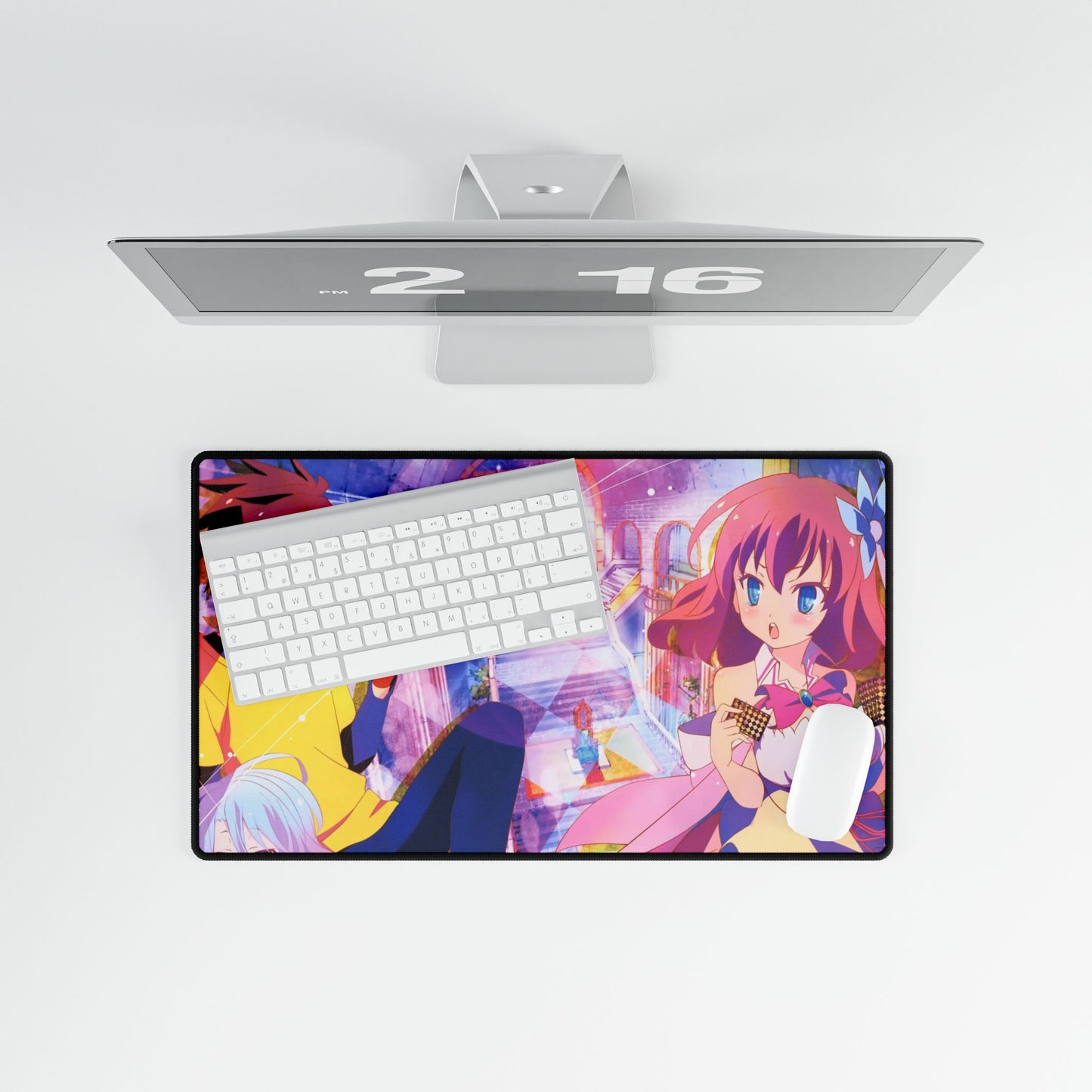 Shiro,Sora and Stephanie Mouse Pad