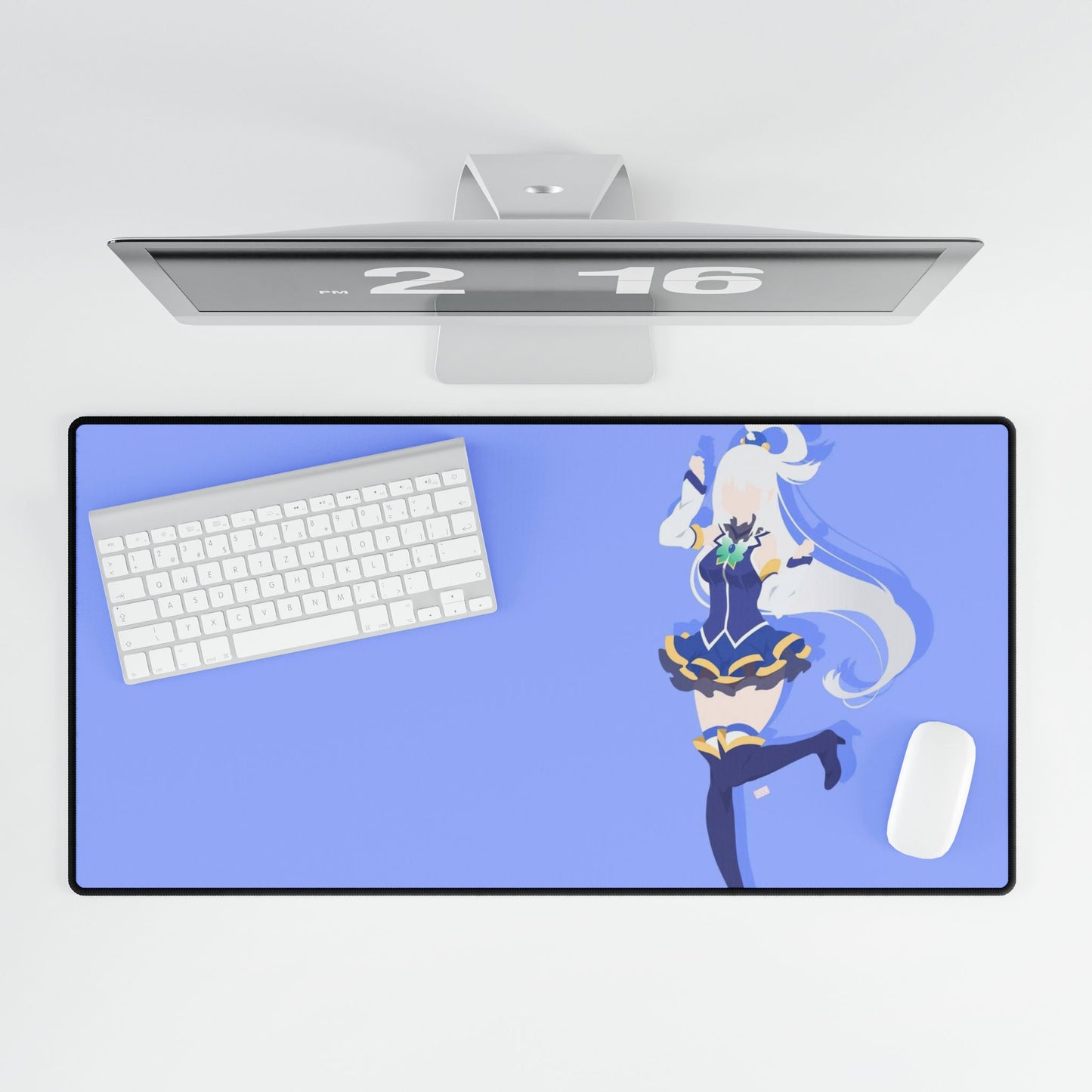 Emilia in Aqua Clothes Mouse Pad