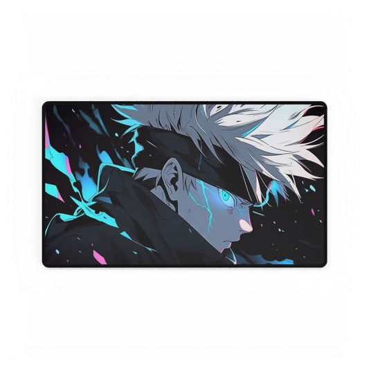 Satoru Gojo Acid Blue Eyes Mouse Pad