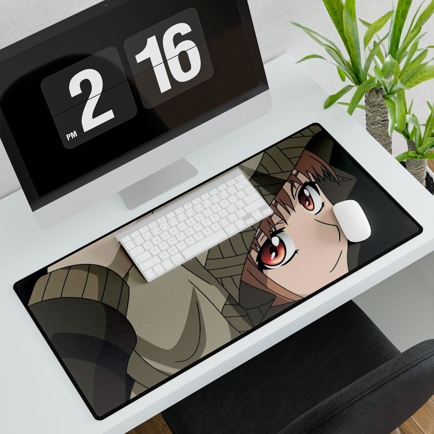 Anime Spice and Wolf Mouse Pad
