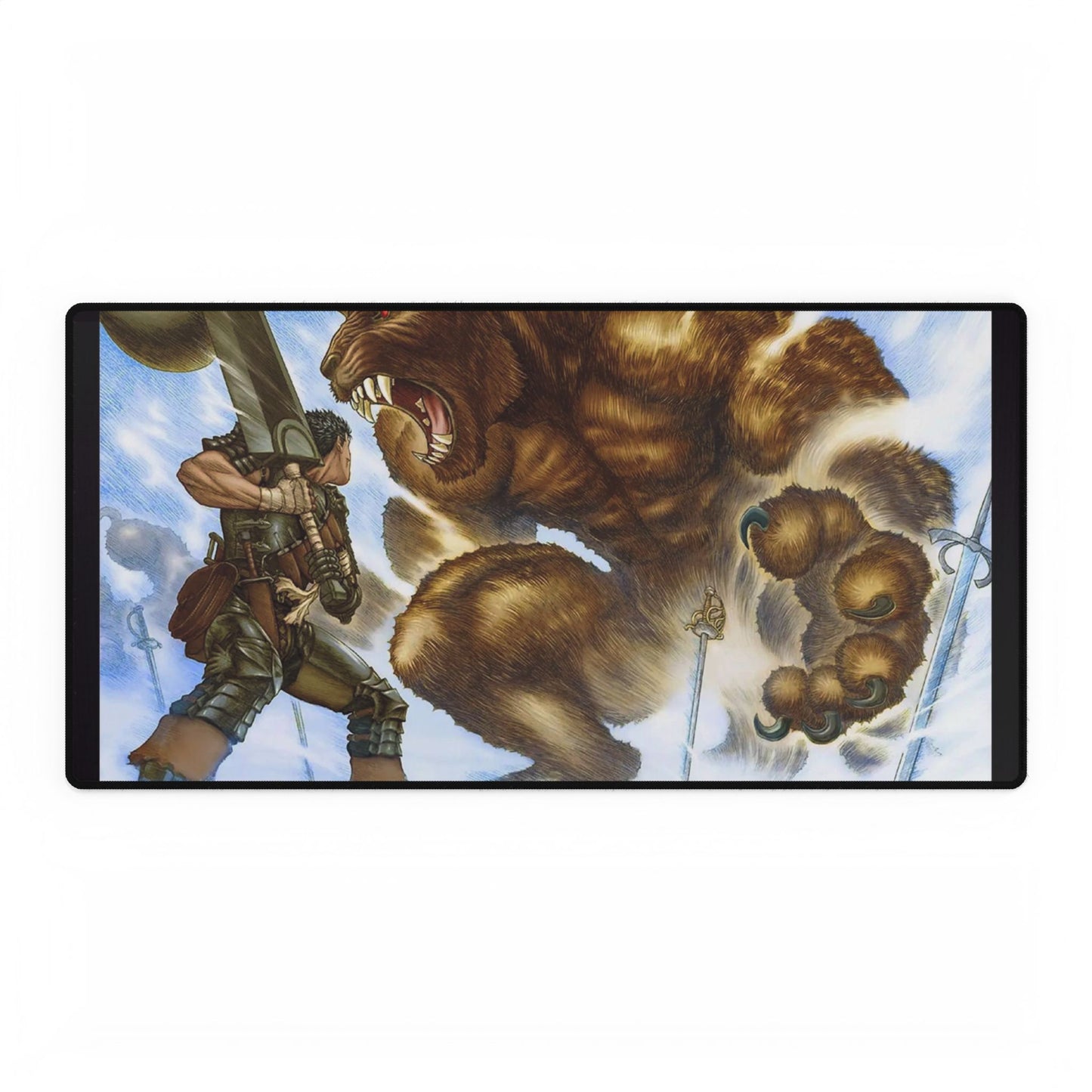 Guts faces Zodd Mouse Pad