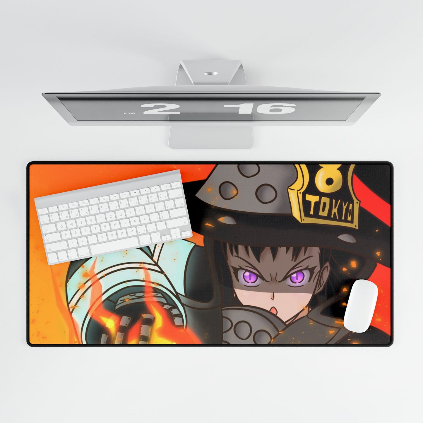 Fire Force Maki Oze Mouse Pad