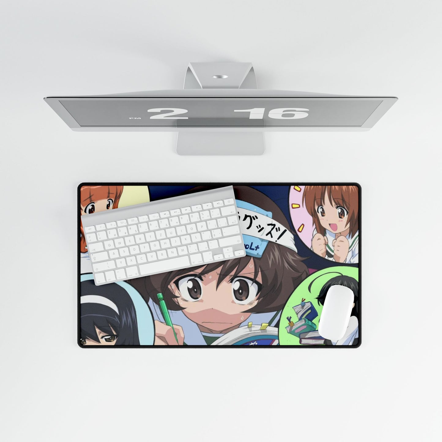 Anime Girls und Panzer Mouse Pad
