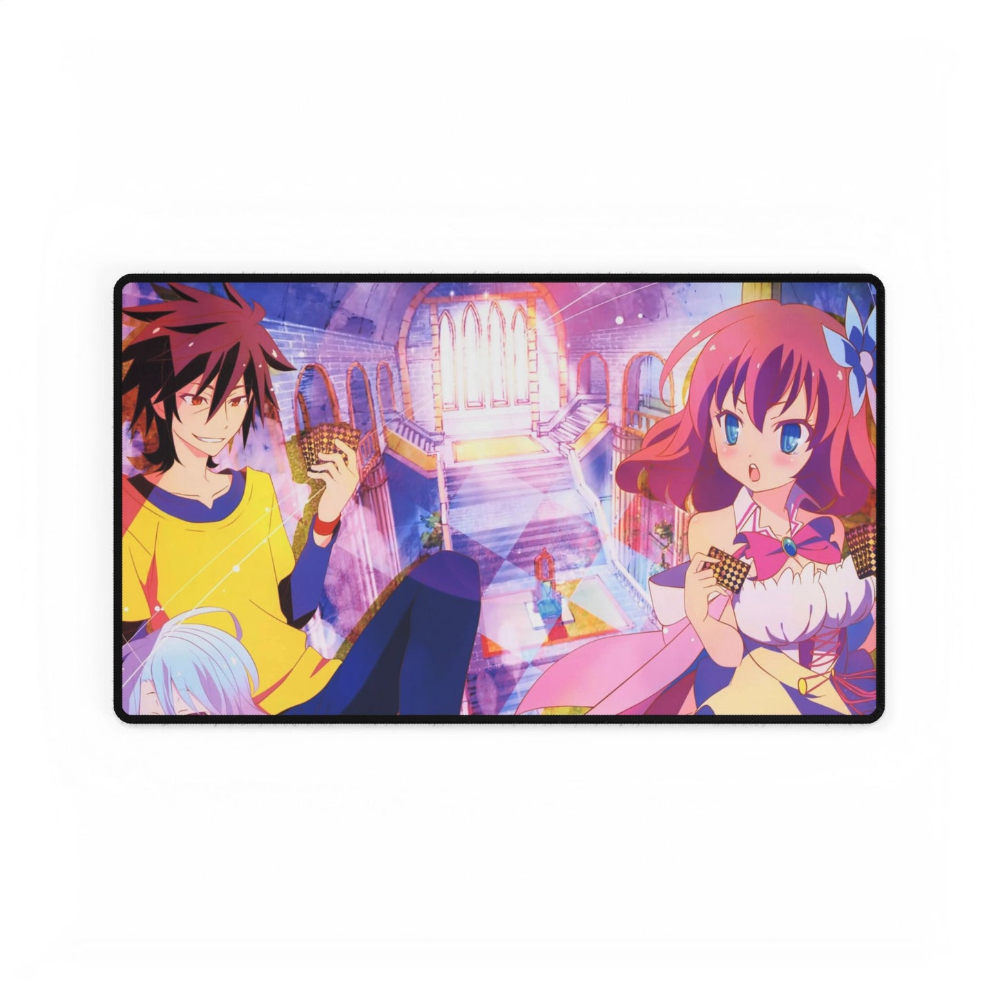 Shiro,Sora and Stephanie Mouse Pad