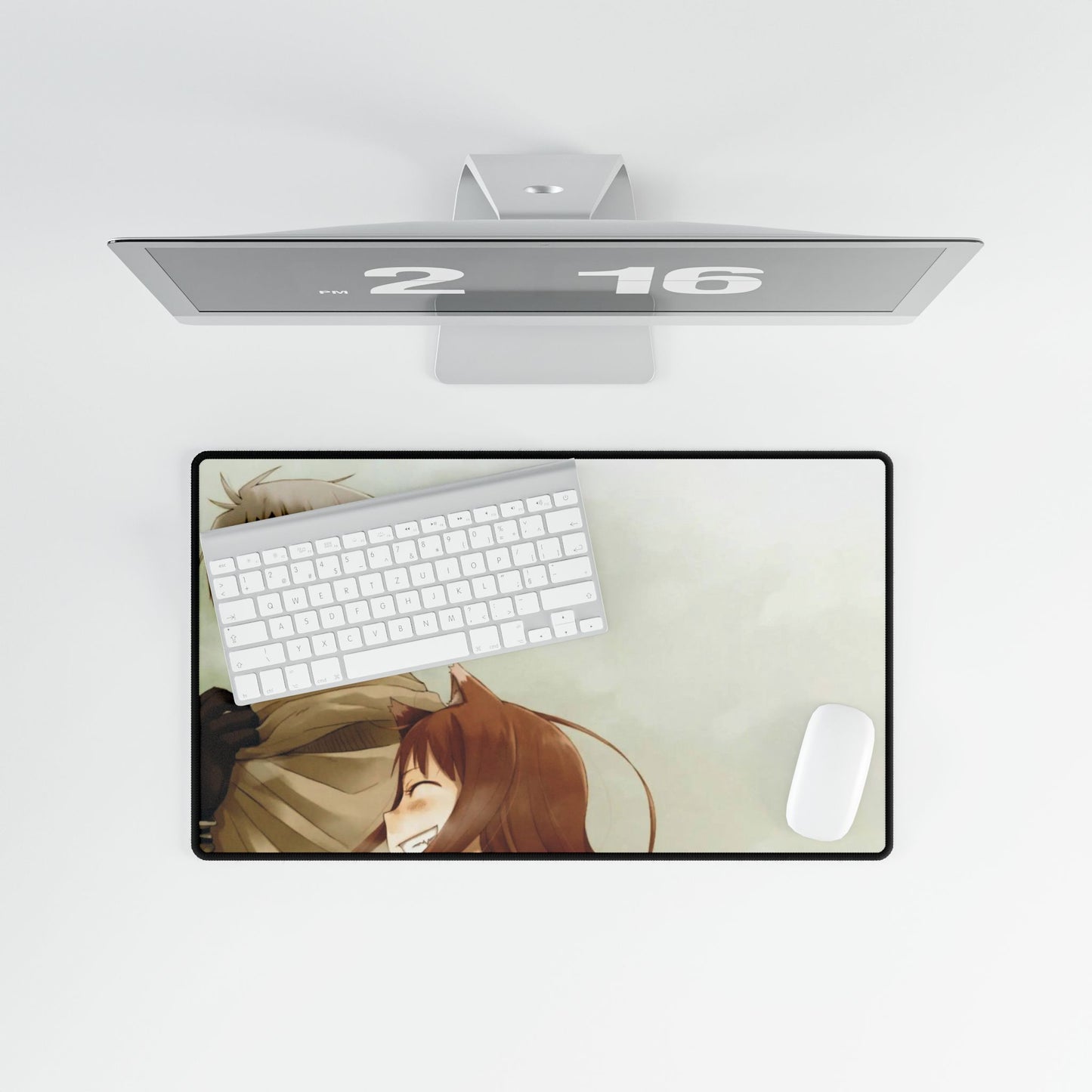 Anime Spice and Wolf Mouse Pad