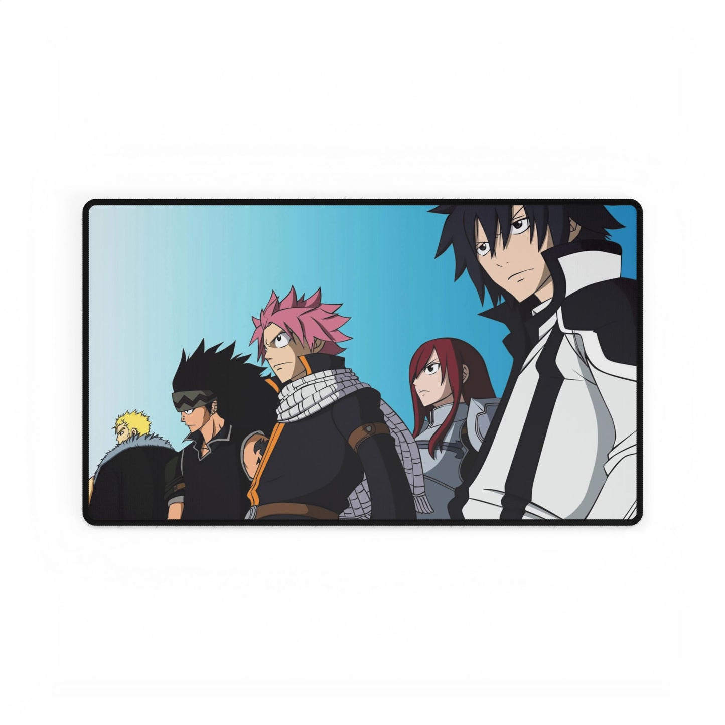 Fairy Tail Natsu Dragneel, Erza Scarlet, Gray Fullbuster, Gajeel Redfox Mouse Pad