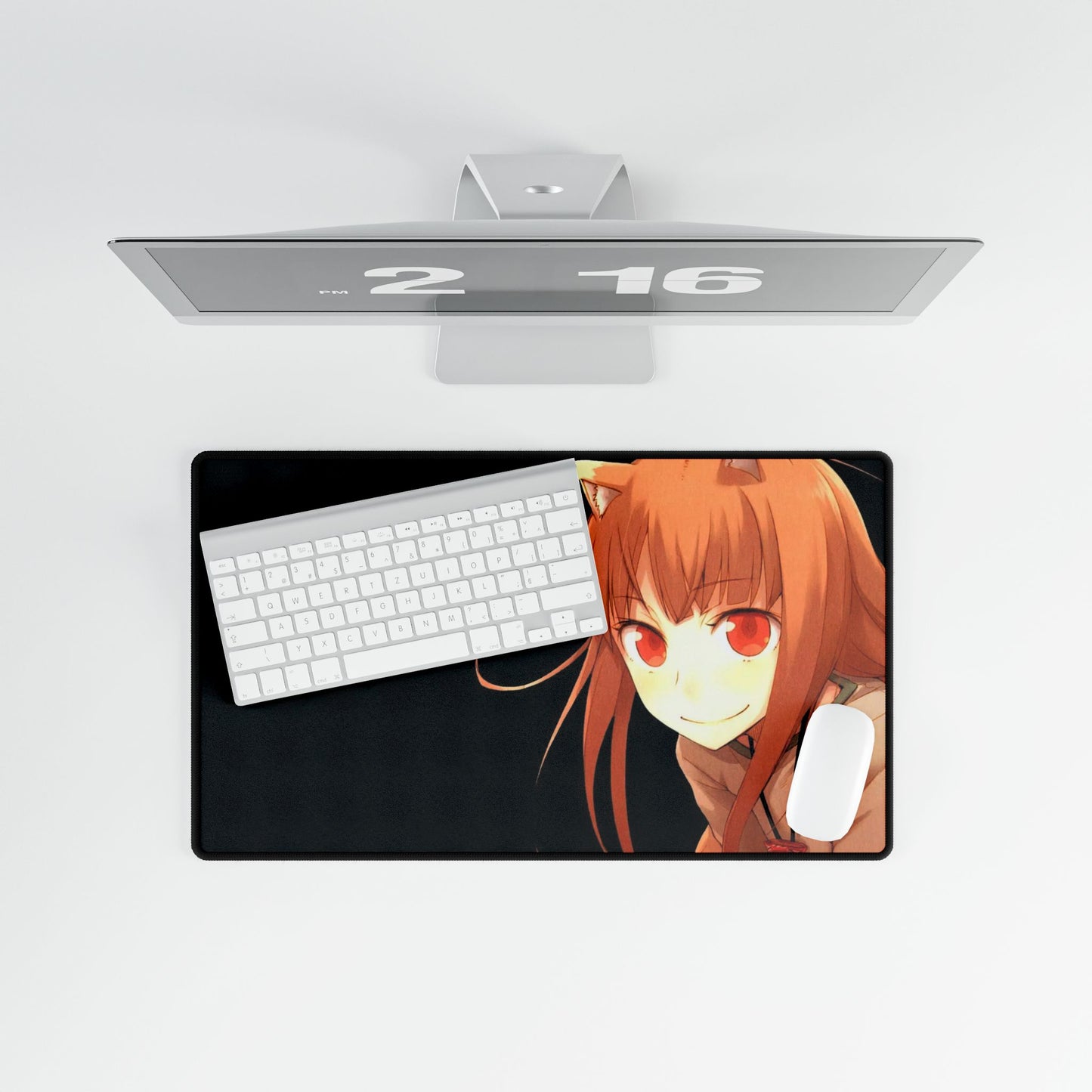 Anime Spice and Wolf Mouse Pad
