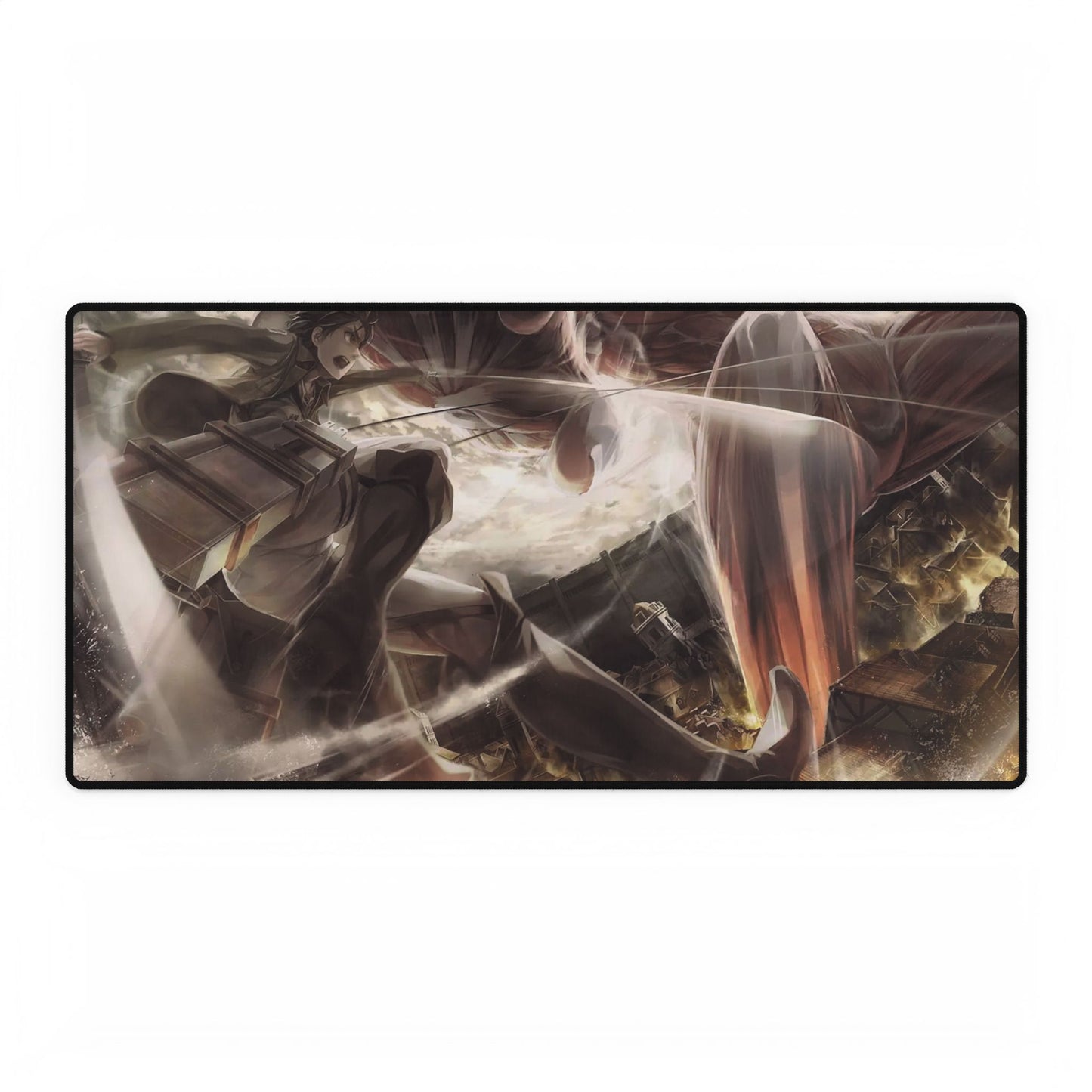 Eren vs Titan Colosal Mouse Pad