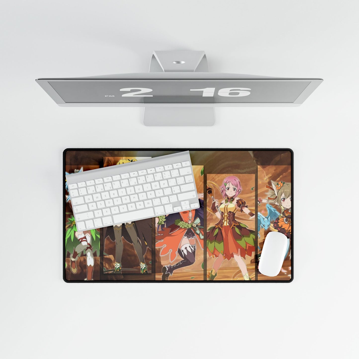 Memory Defrag Earth Banner Mouse Pad