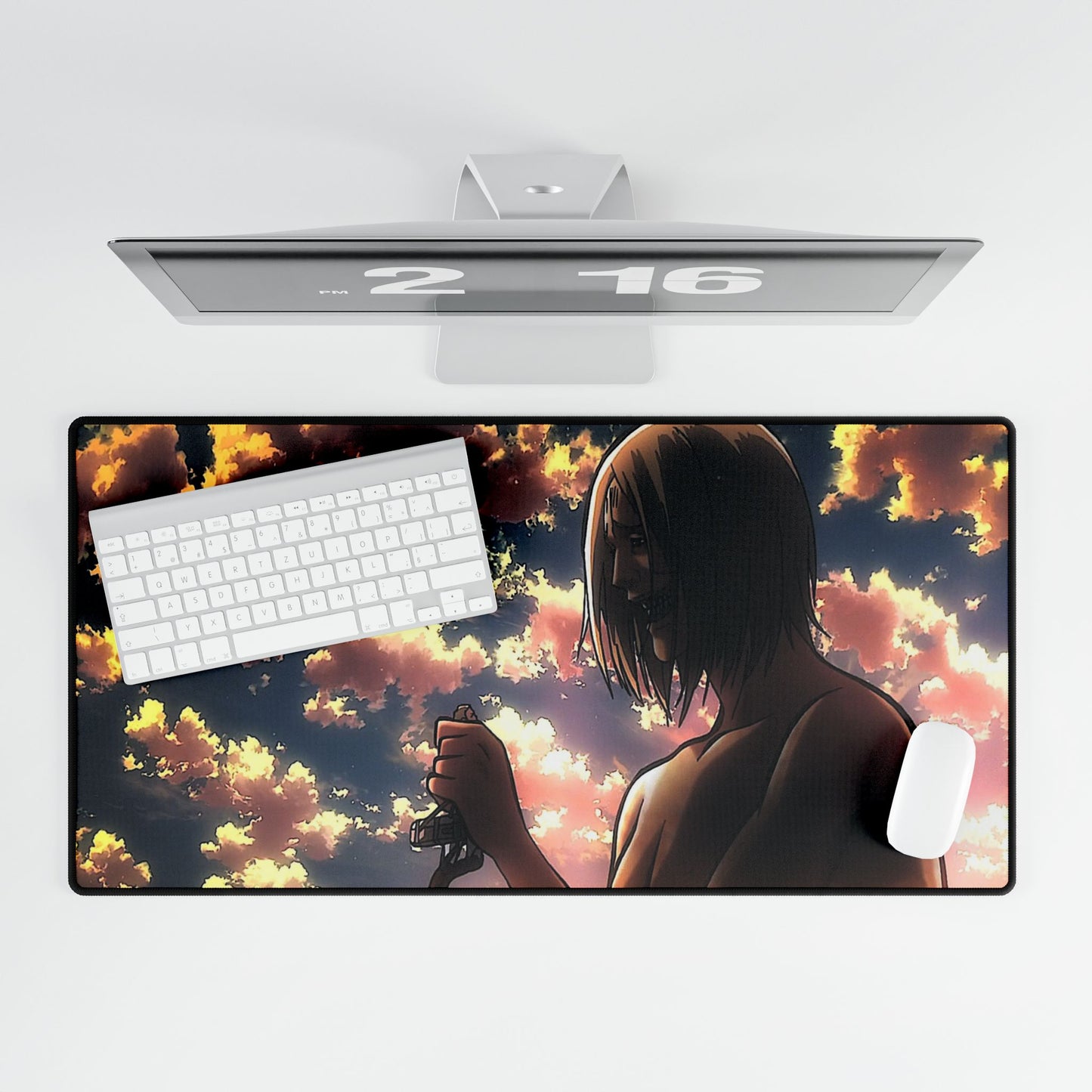 The Smiling Titan Mouse Pad
