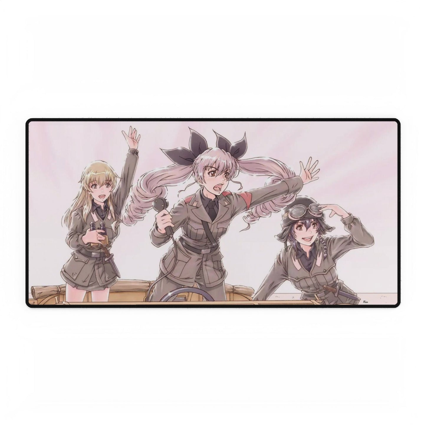Anime Girls und Panzerr Mouse Pad