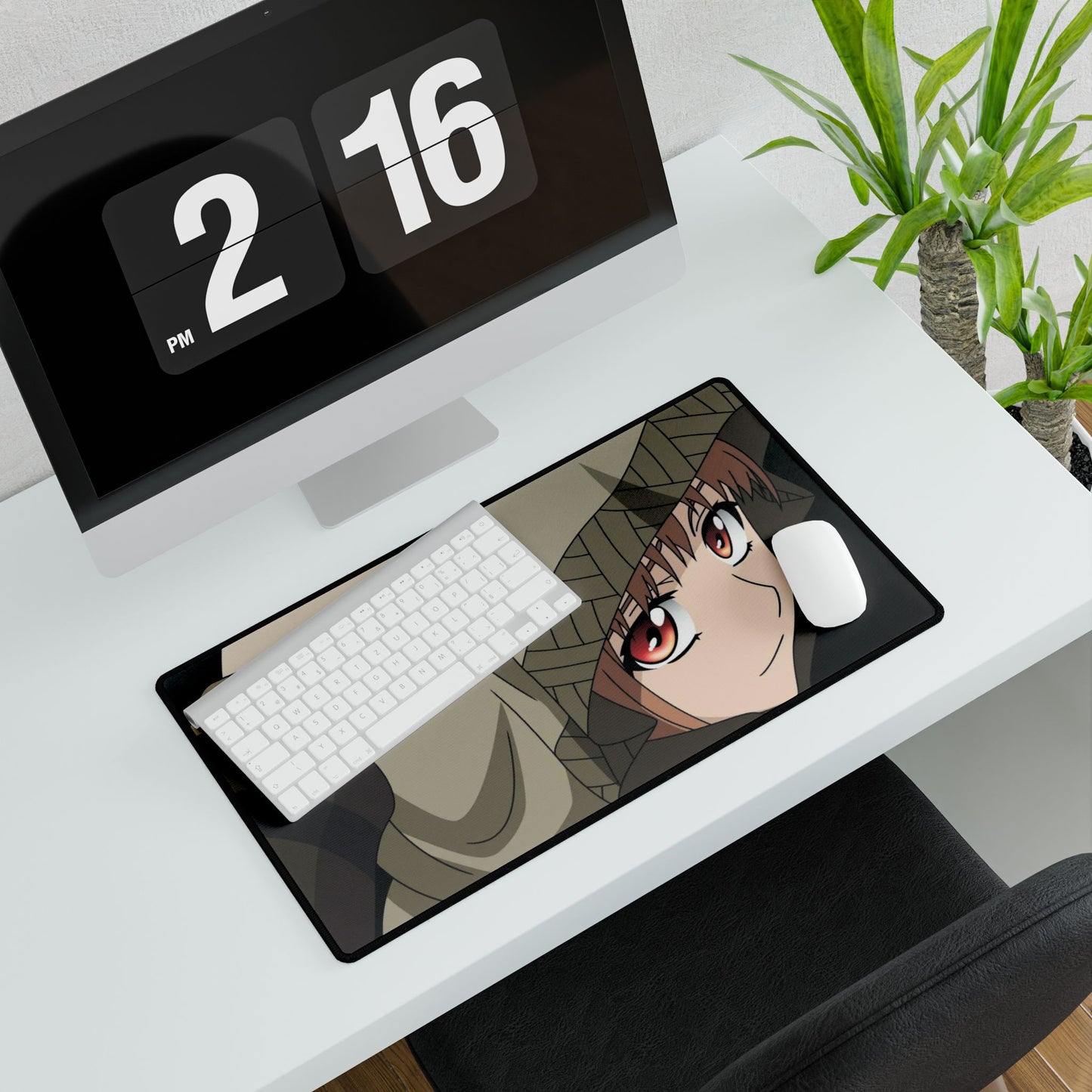 Anime Spice and Wolf Mouse Pad