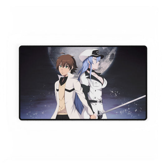 Tatsumi and esdeath Mouse Pad