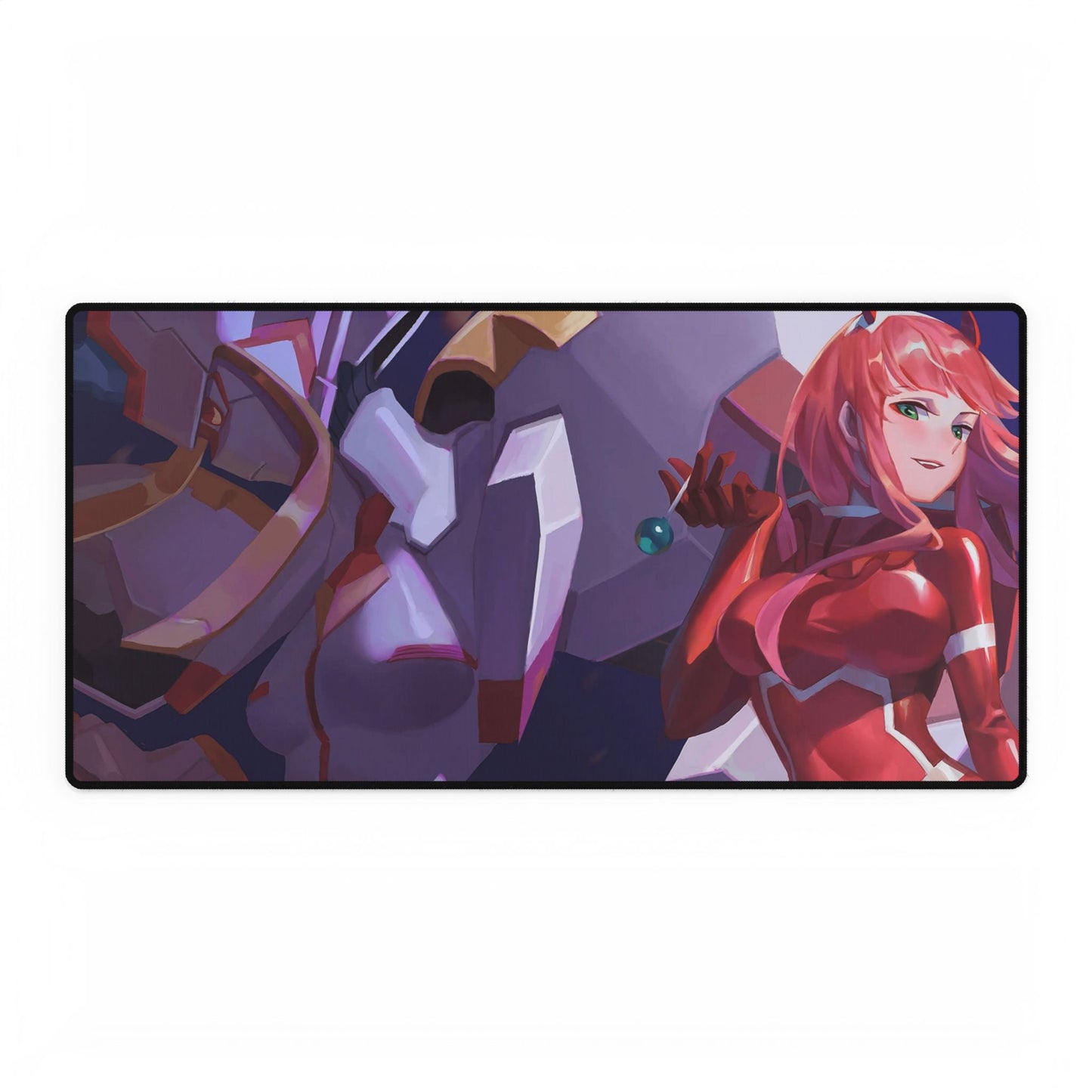 Zero Two and Strelizia Mouse Pad