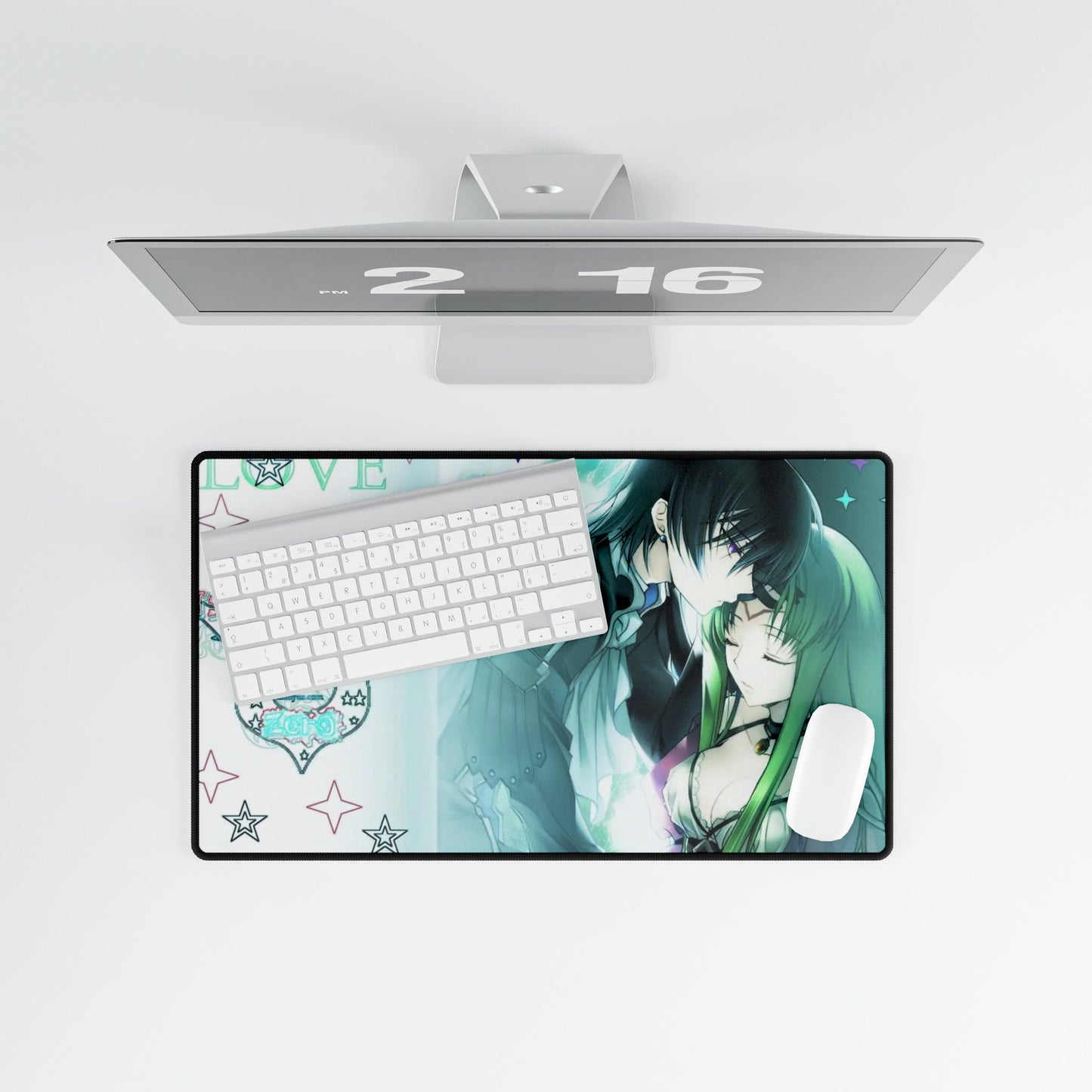 C.C X Lelouch Mouse Pad