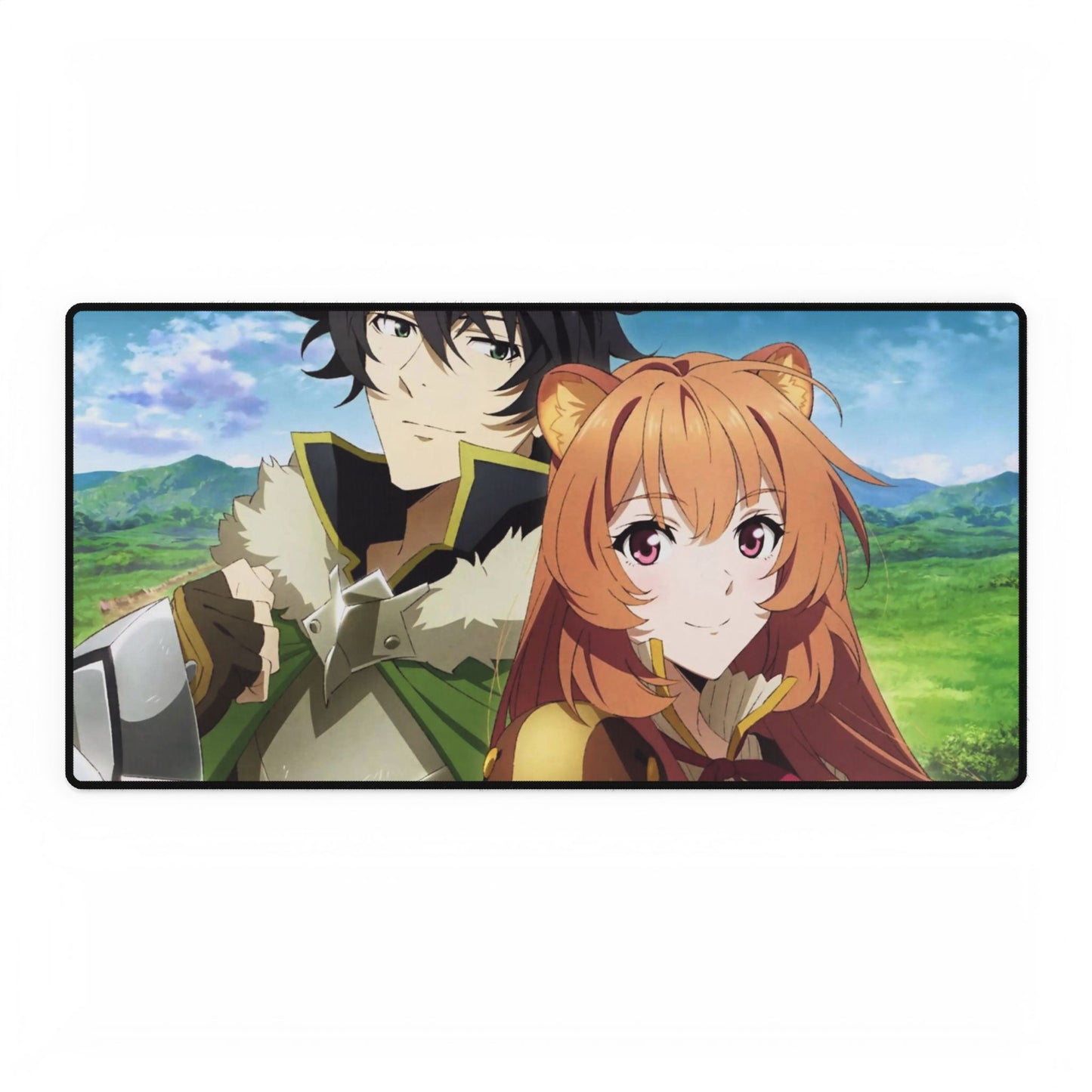 Naofumi and raphtalia Mouse Pad