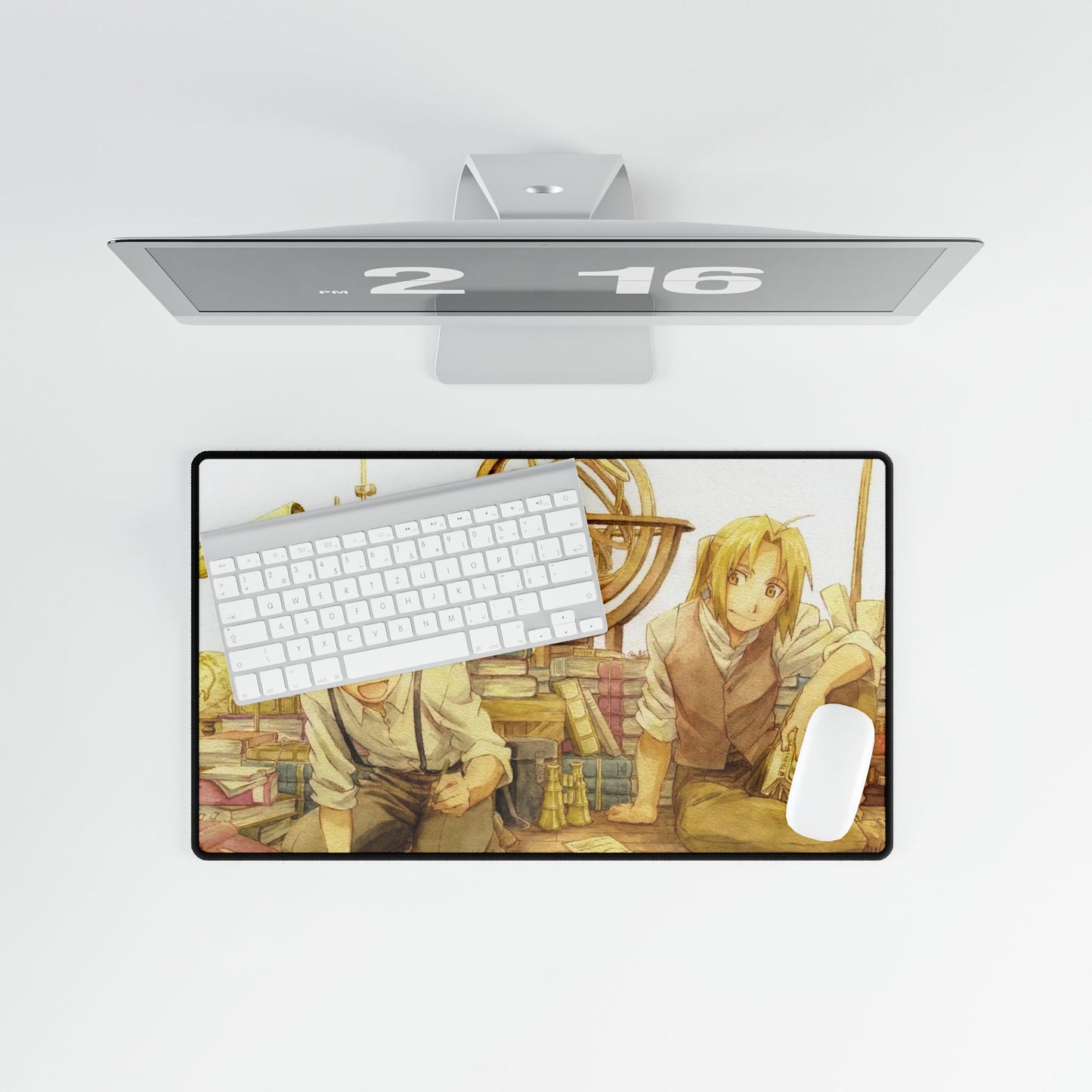 Full Metal Alchemist Edward and Alphonse Elric Mouse Pad