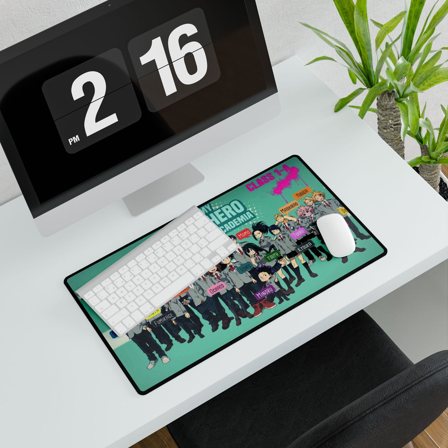 My Hero Academia Izuku Midoriya, Katsuki Bakugou, Shouta Aizawa, Tsuyu Asui Mouse Pad