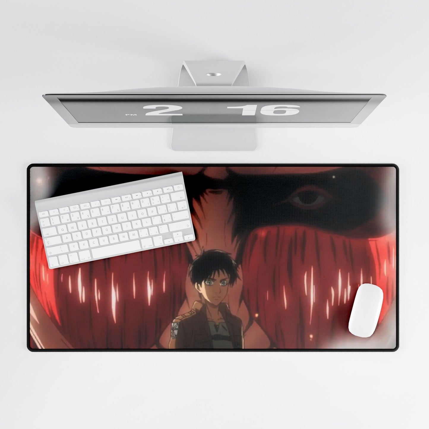 Bertolt(Titan) Stares down Eren Mouse Pad