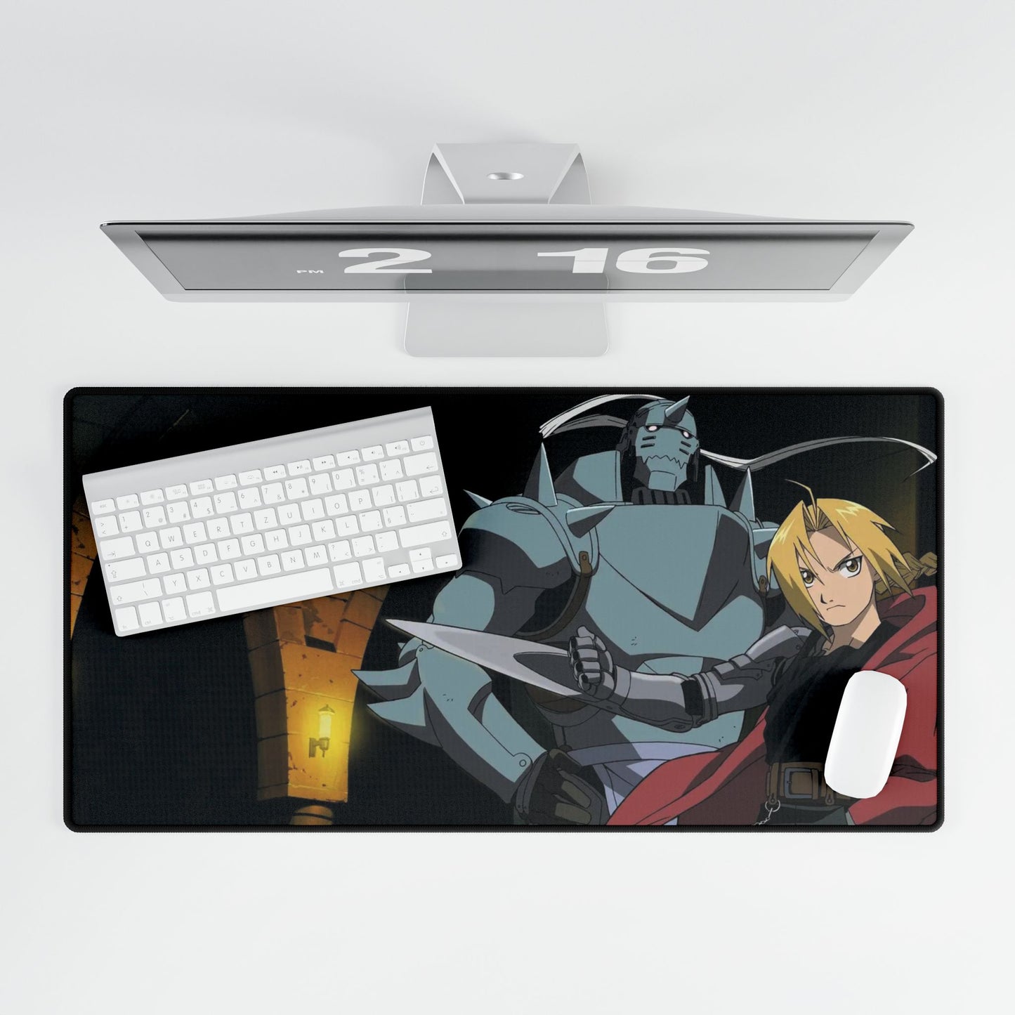 the Elric brothers Mouse Pad