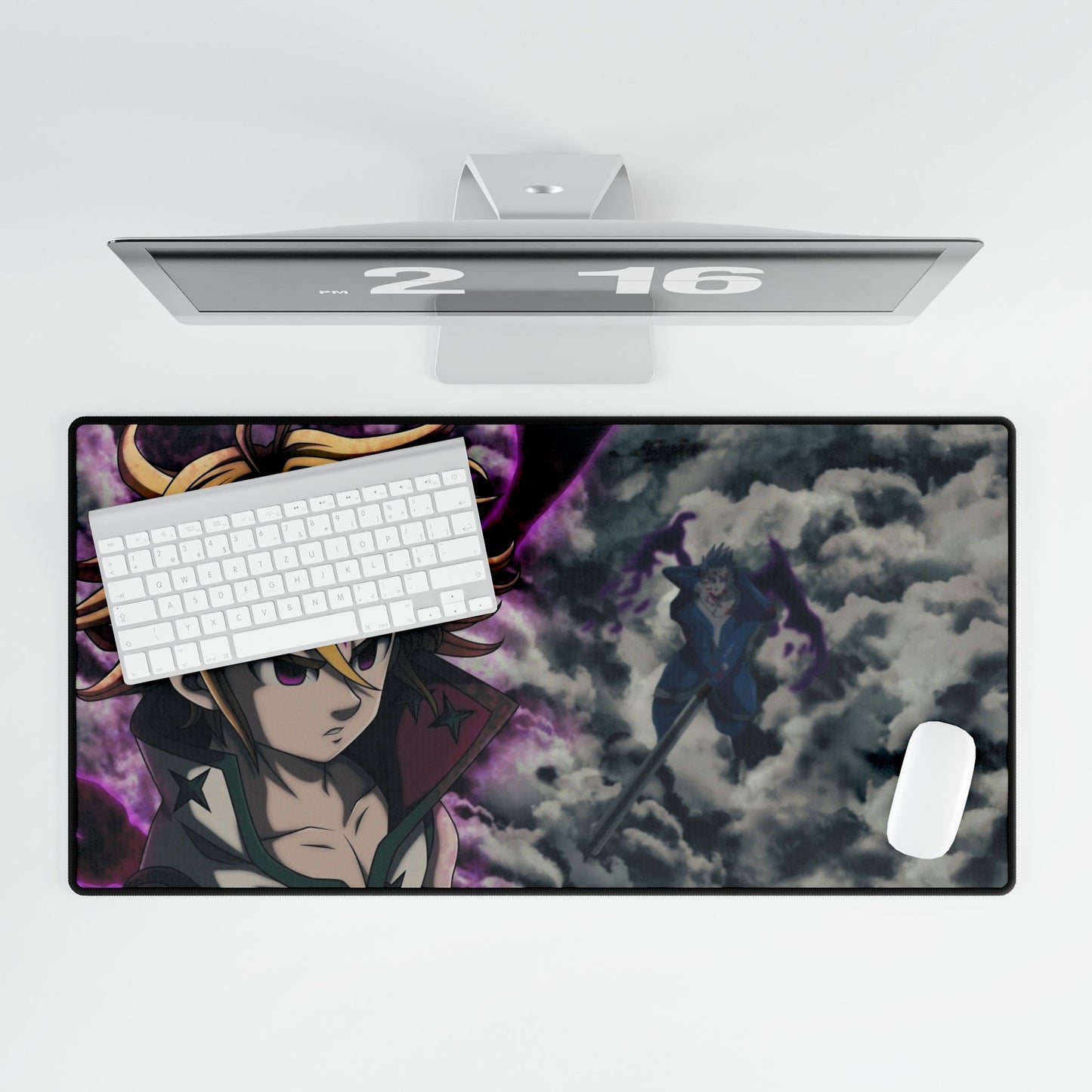 Evil Meliodas Destroy Berlion With His Full Power Mouse Pad