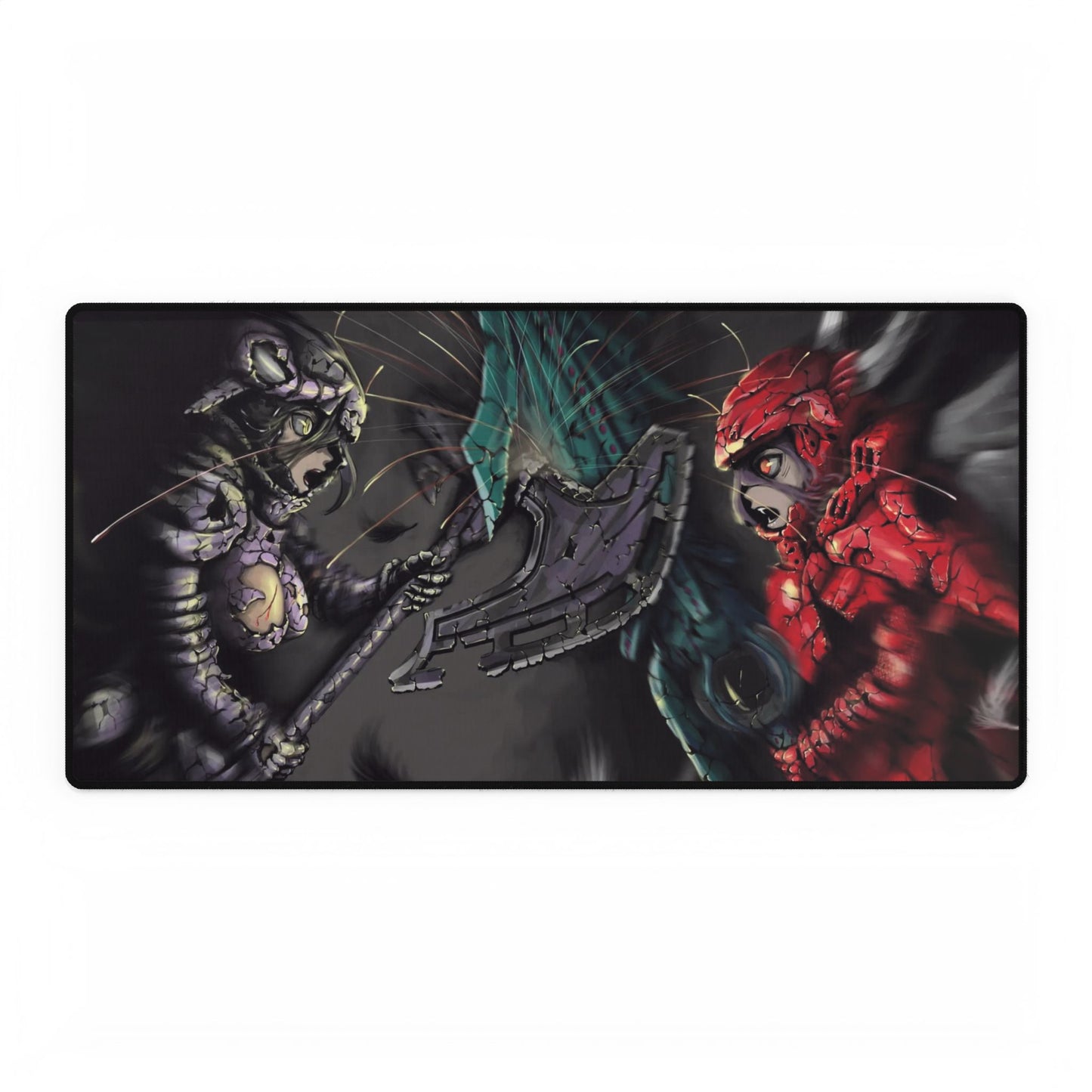 Albedo Vs Shaltear Mouse Pad