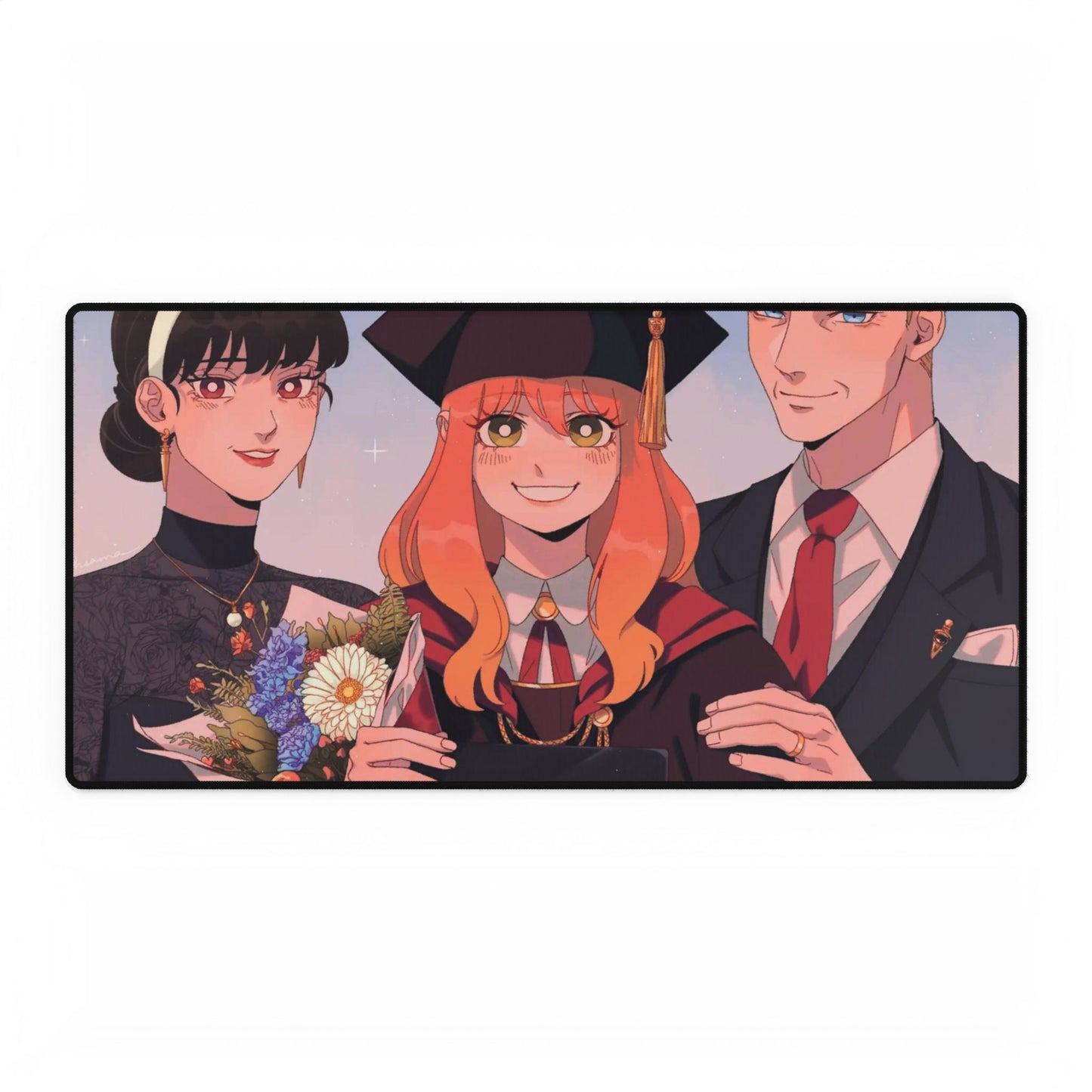 Anya Forger, Loid Forger & Yor Forger Mouse Pad