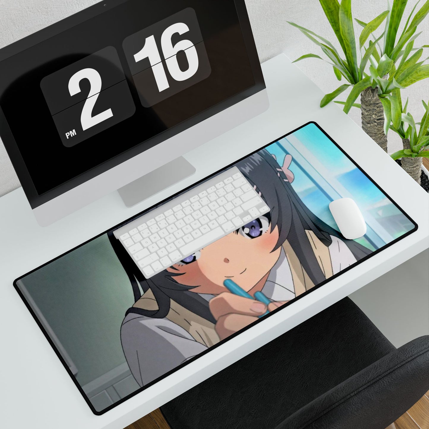 Sakurajima Mai Mouse Pad
