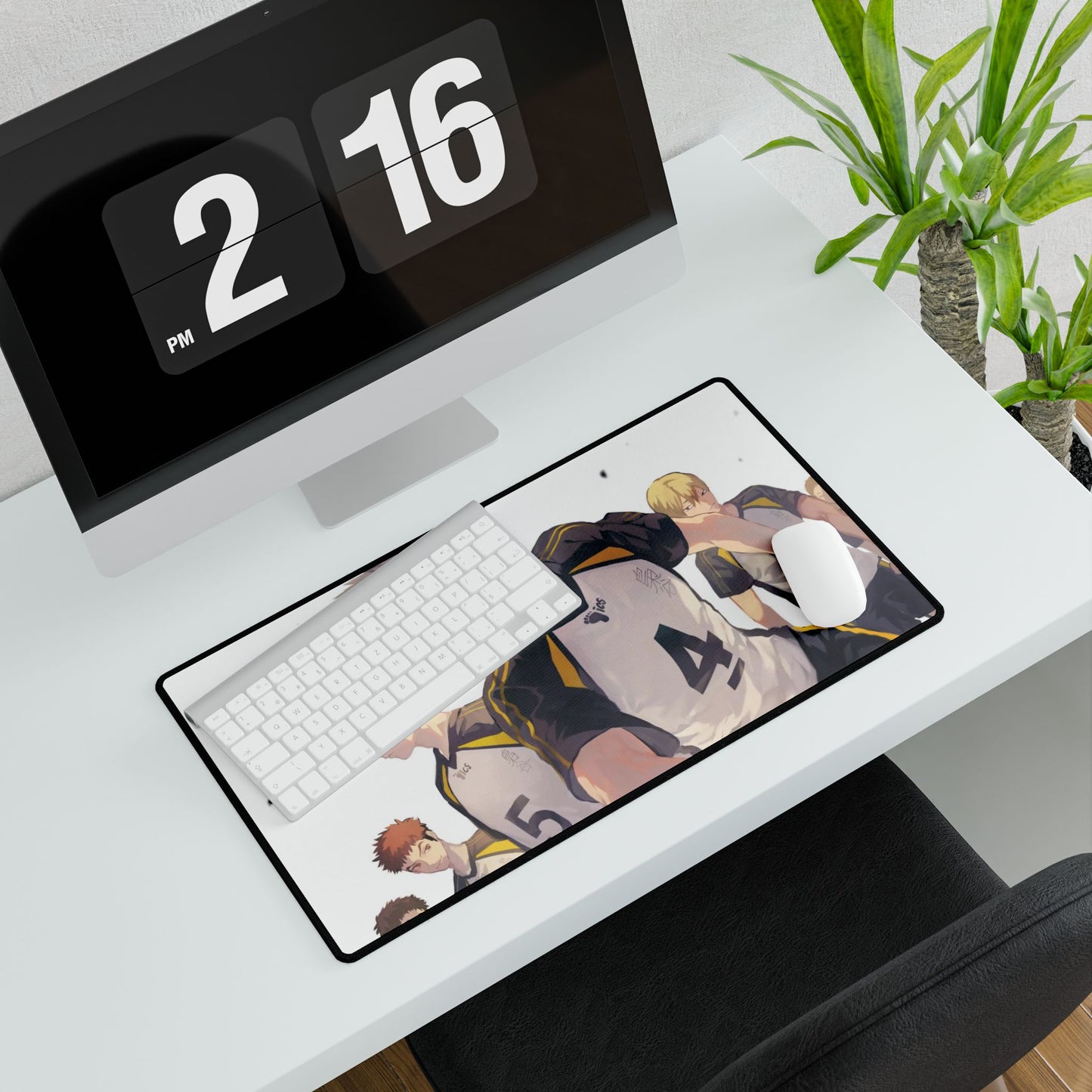 Kōtarō Bokuto Yamato Sarukui Haruki Komi Keiji Akaashi and Tatsuki Washio Mouse Pad