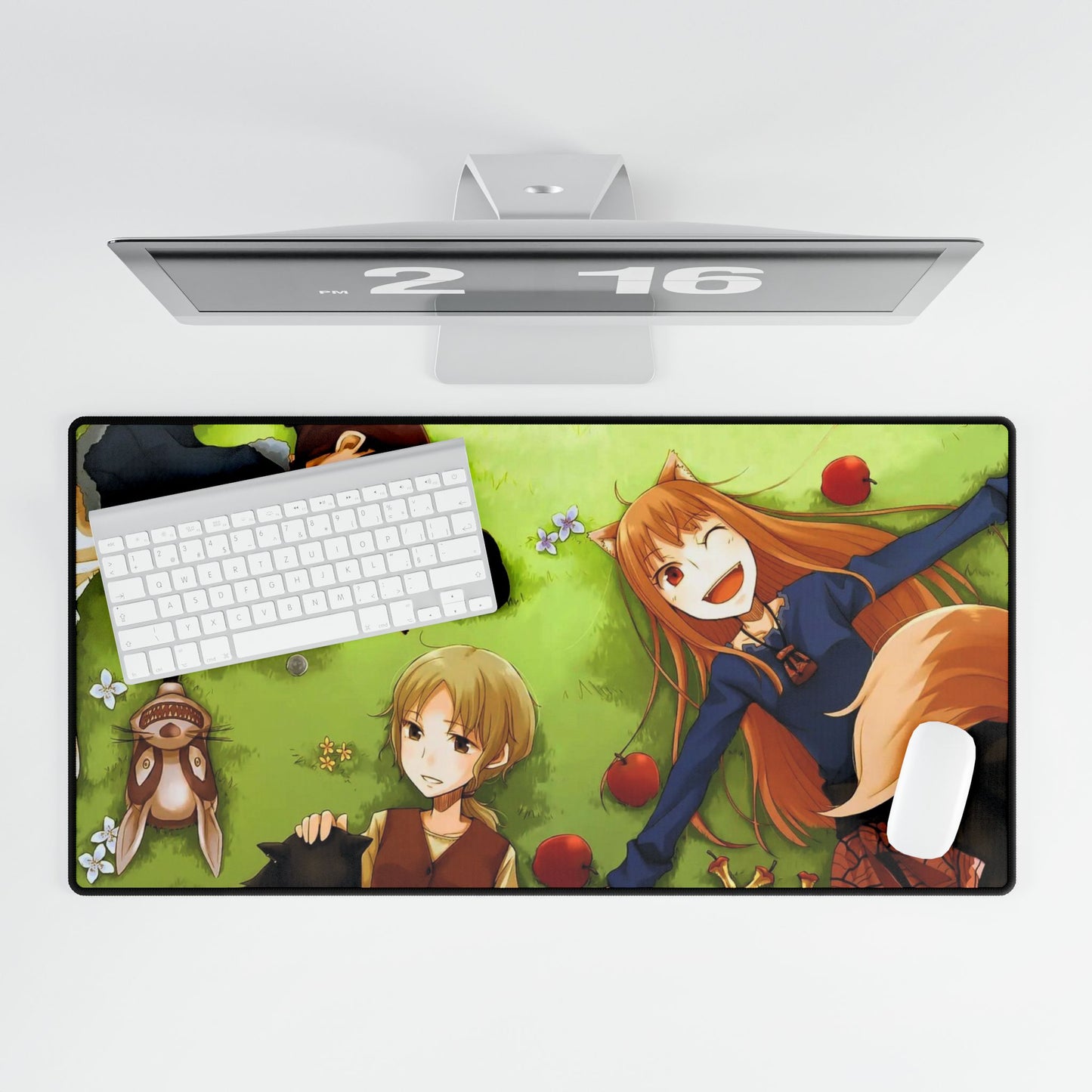 Spice And Wolf Mouse Pad