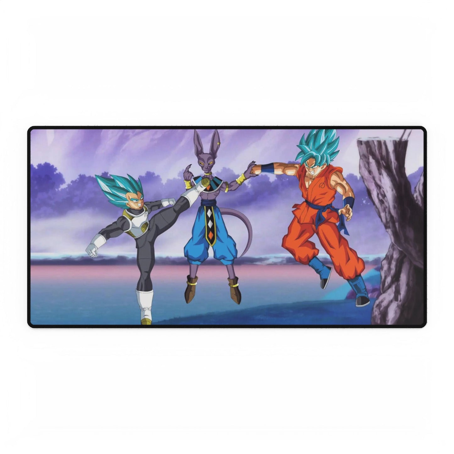 SSGSS Goku & Vegeta VS Beerus Mouse Pad