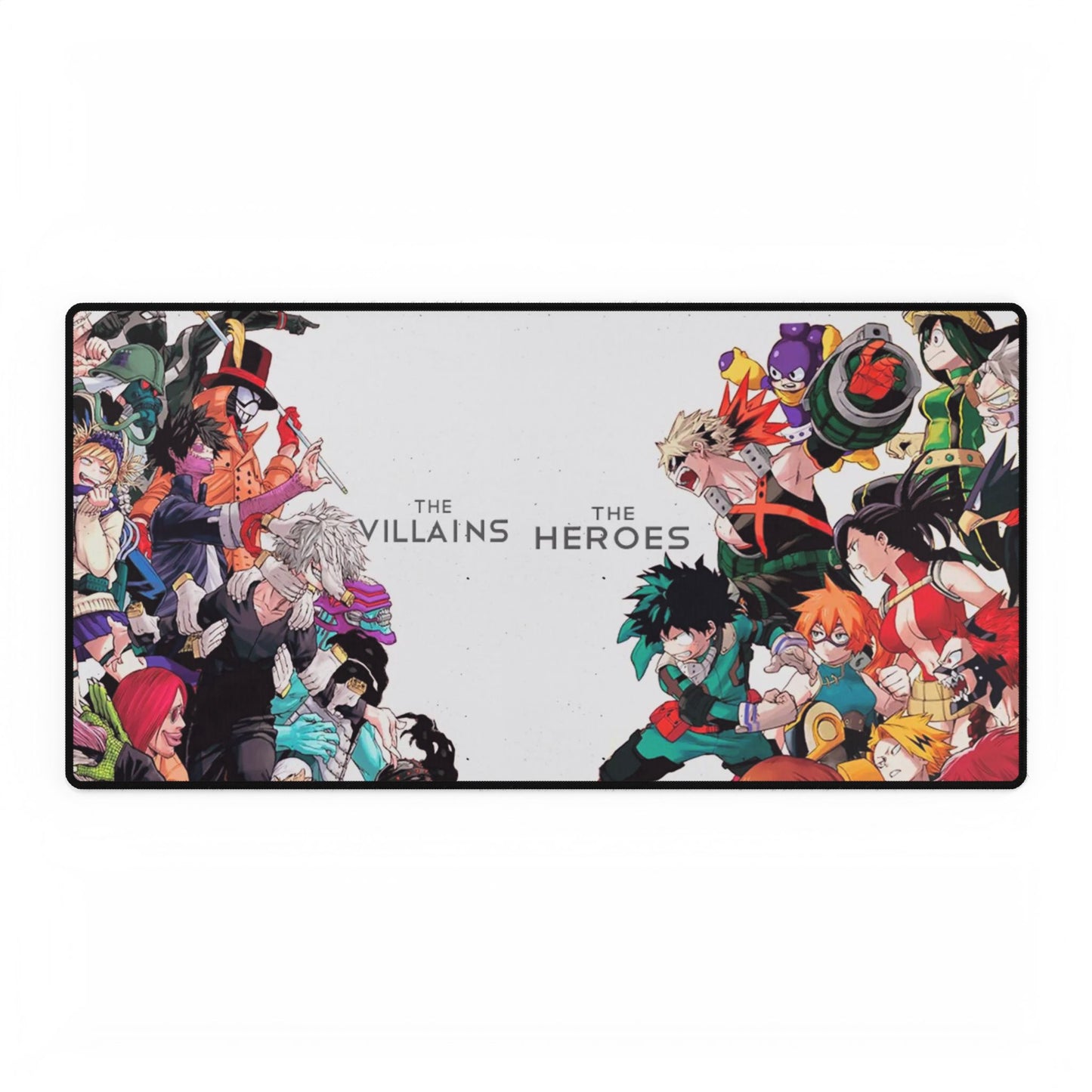 The Villains Vs The Heroes Mouse Pad